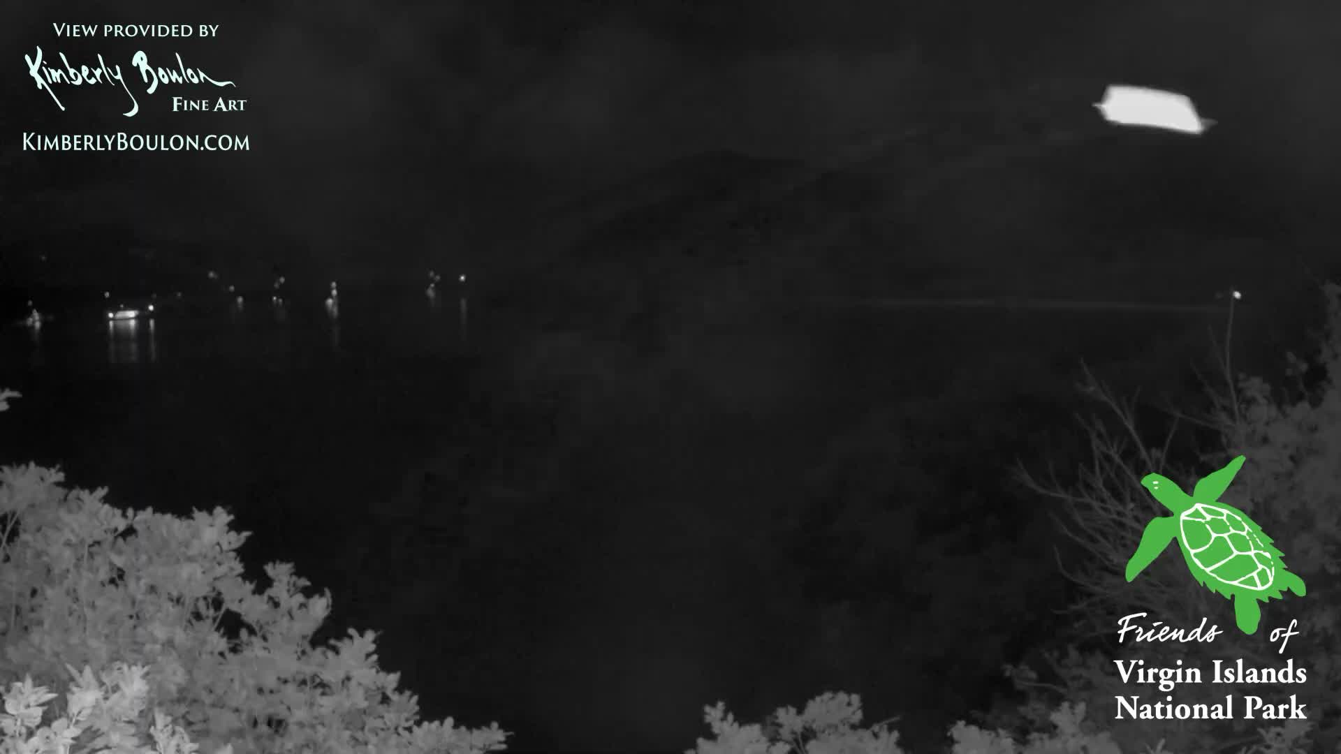 St. John, Cinnamon, Maho, and Francis Bays from Windswept Point Live Cam - Central, St. John, United States Virgin Islands, USA