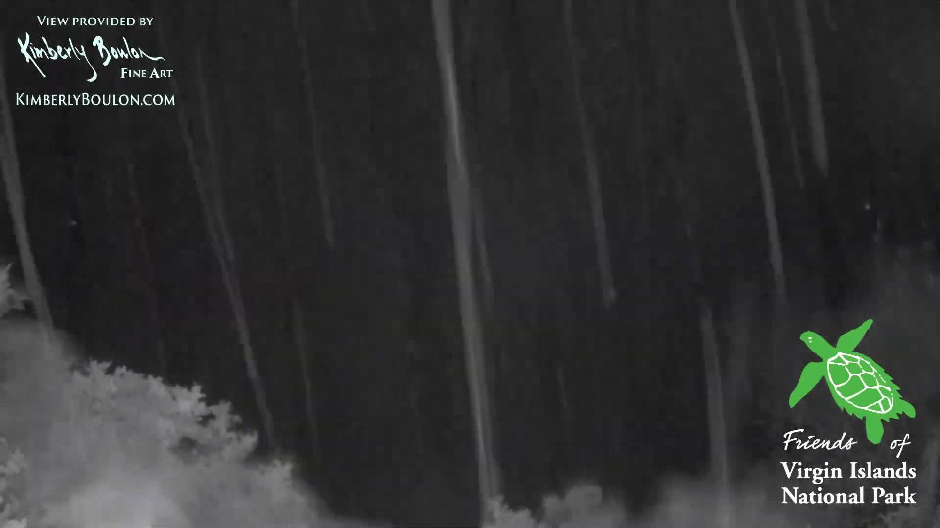 St. John, Cinnamon, Maho, and Francis Bays from Windswept Point Live Cam - Central, St. John, United States Virgin Islands, USA