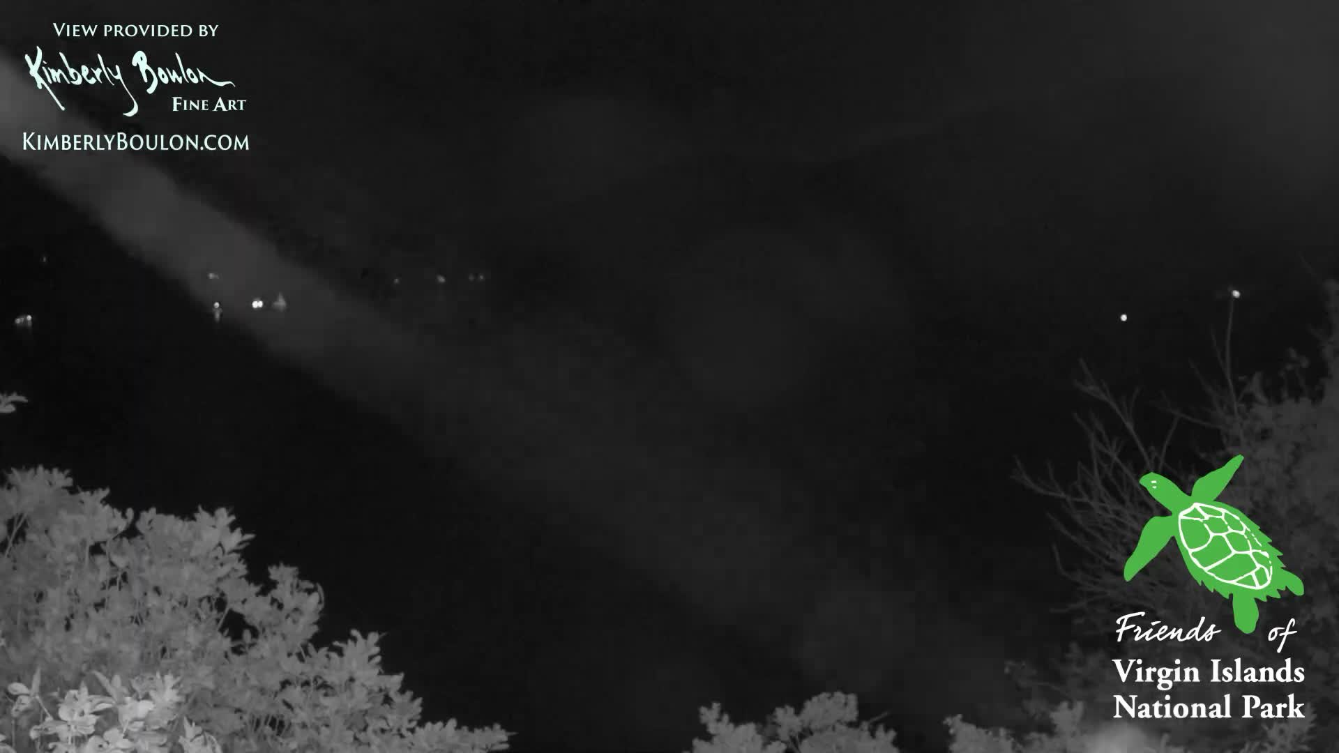 St. John, Cinnamon, Maho, and Francis Bays from Windswept Point Live Cam - Central, St. John, United States Virgin Islands, USA