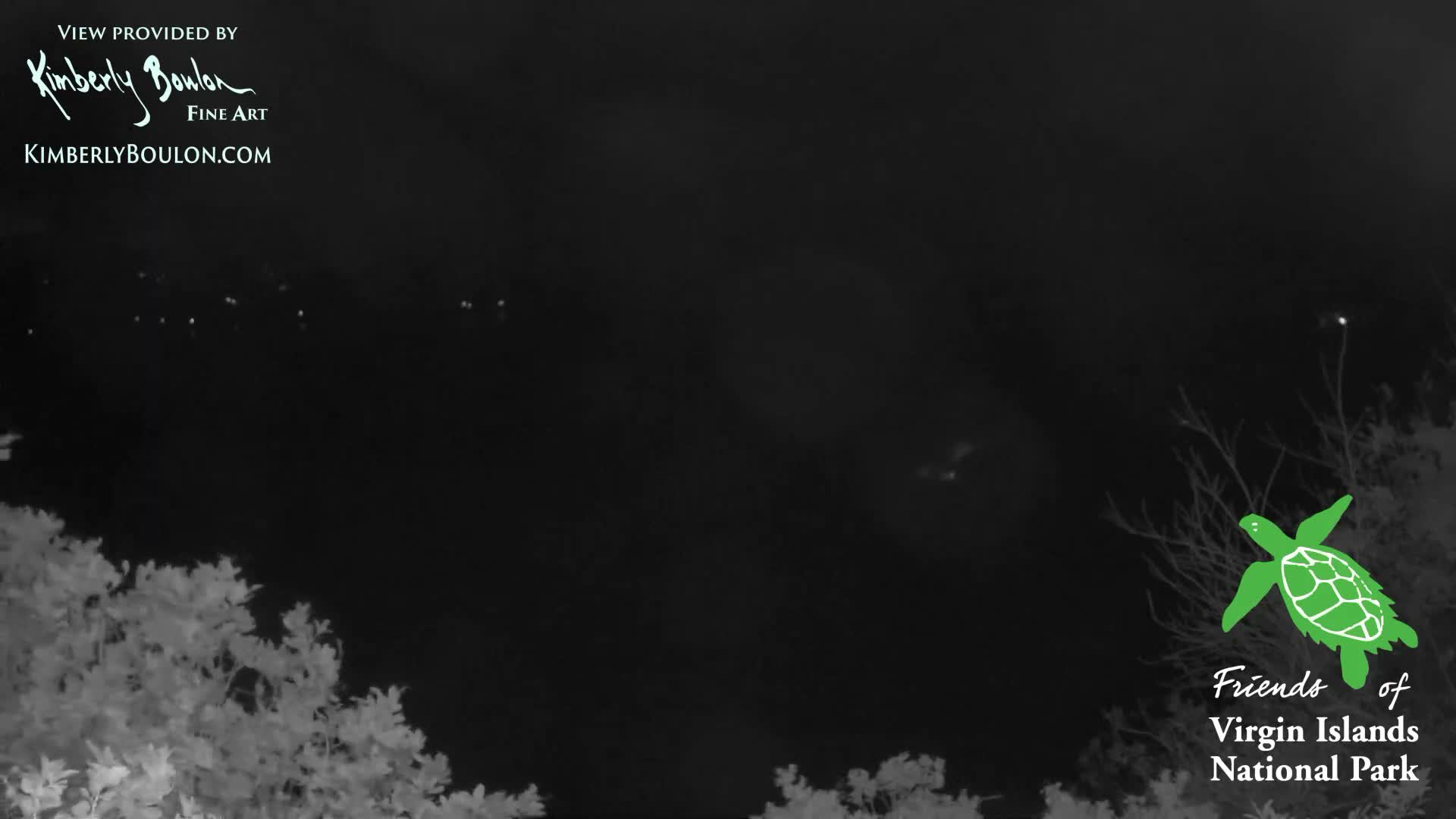 St. John, Cinnamon, Maho, and Francis Bays from Windswept Point Live Cam - Central, St. John, United States Virgin Islands, USA
