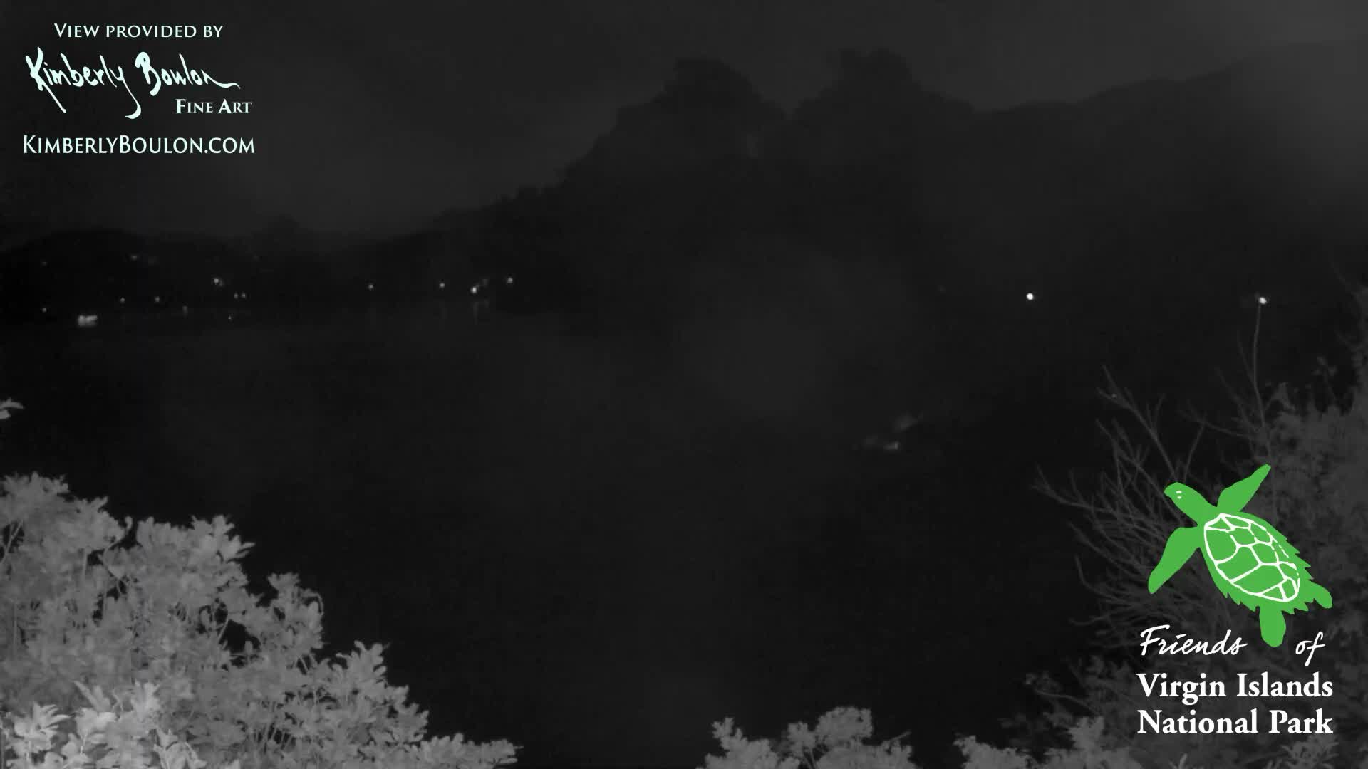 St. John, Cinnamon, Maho, and Francis Bays from Windswept Point Live Cam - Central, St. John, United States Virgin Islands, USA