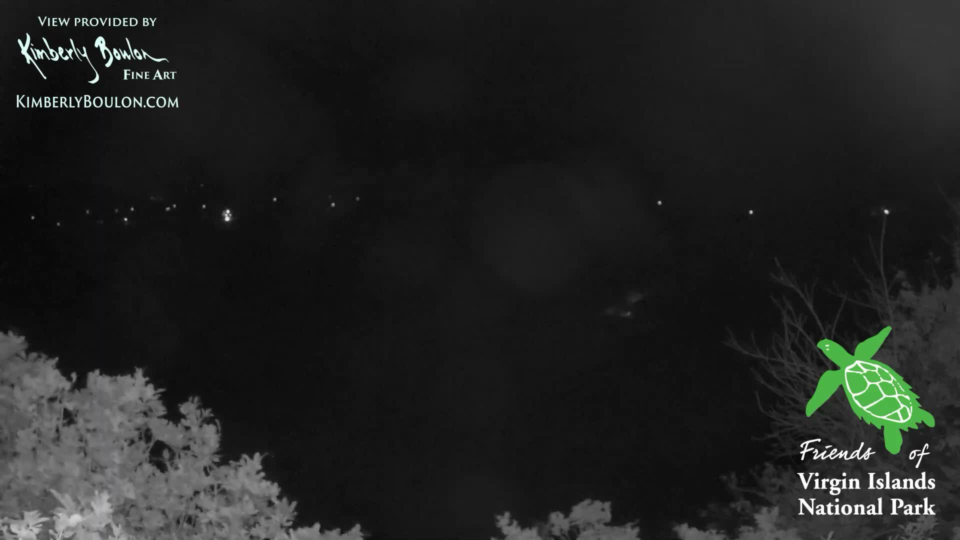 St. John, Cinnamon, Maho, and Francis Bays from Windswept Point Live Cam - Central, St. John, United States Virgin Islands, USA