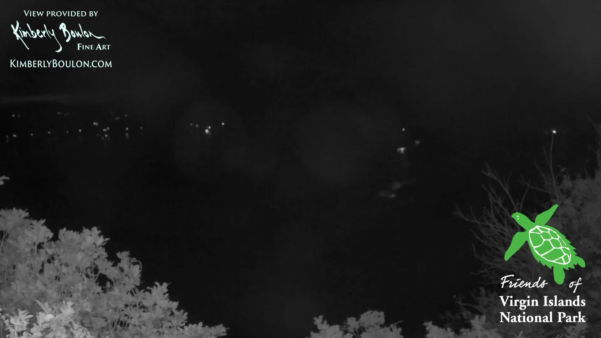 St. John, Cinnamon, Maho, and Francis Bays from Windswept Point Live Cam - Central, St. John, United States Virgin Islands, USA