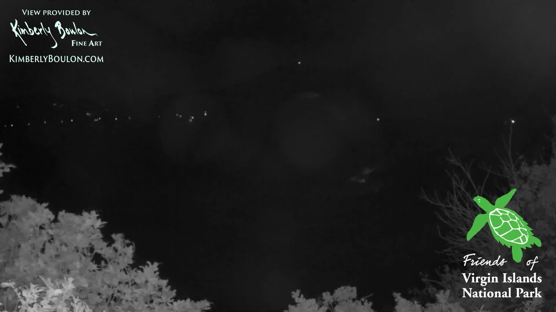 St. John, Cinnamon, Maho, and Francis Bays from Windswept Point Live Cam - Central, St. John, United States Virgin Islands, USA