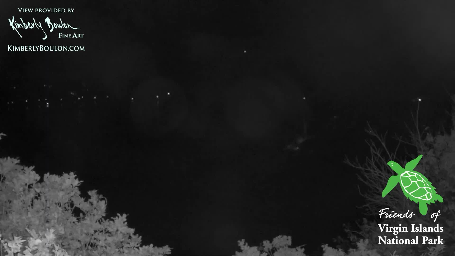 St. John, Cinnamon, Maho, and Francis Bays from Windswept Point Live Cam - Central, St. John, United States Virgin Islands, USA