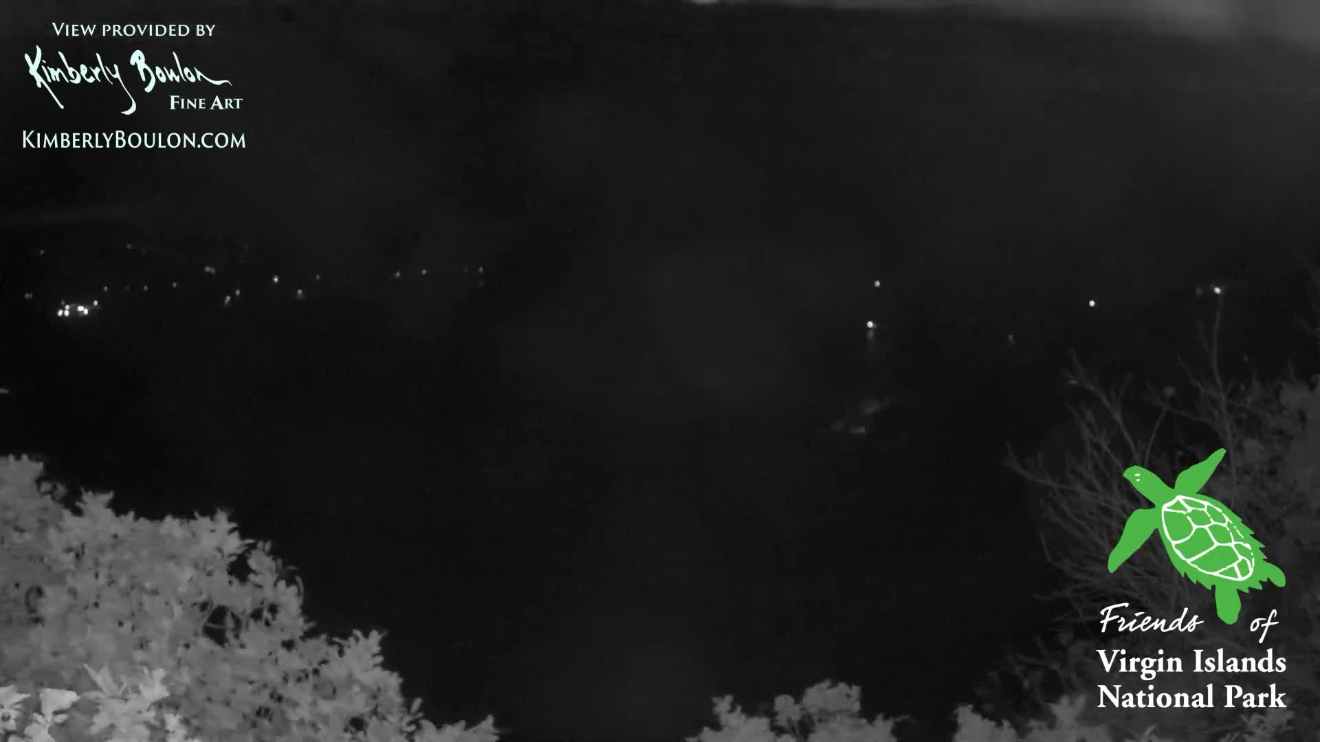 St. John, Cinnamon, Maho, and Francis Bays from Windswept Point Live Cam - Central, St. John, United States Virgin Islands, USA