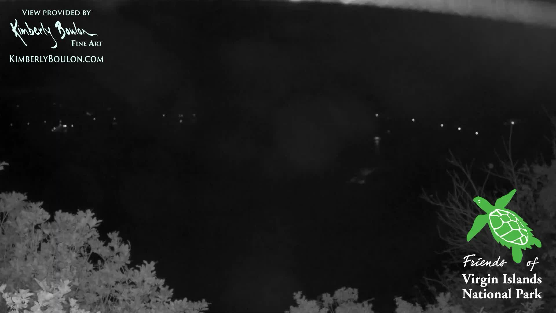 St. John, Cinnamon, Maho, and Francis Bays from Windswept Point Live Cam - Central, St. John, United States Virgin Islands, USA