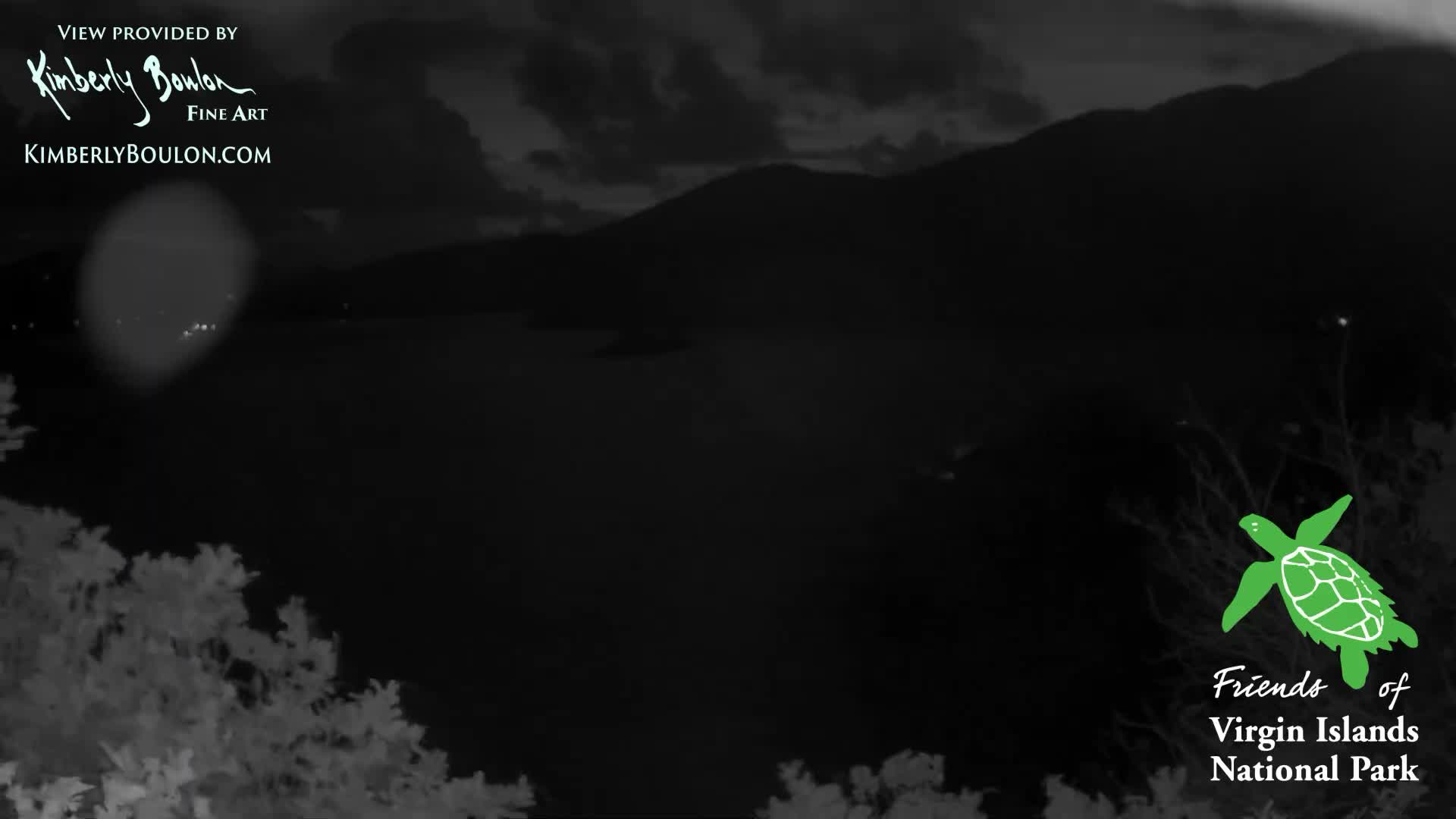 St. John, Cinnamon, Maho, and Francis Bays from Windswept Point Live Cam - Central, St. John, United States Virgin Islands, USA