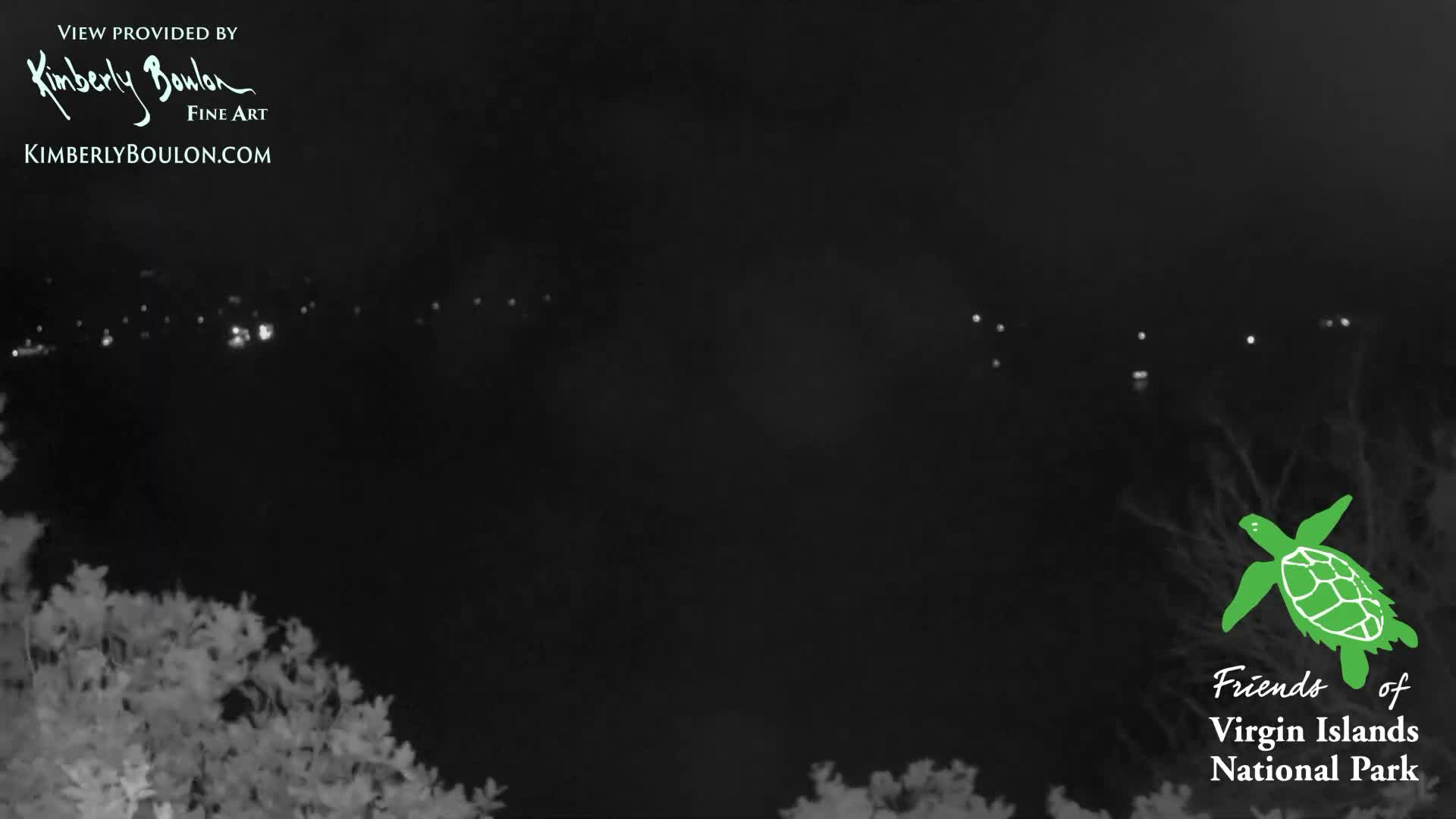 St. John, Cinnamon, Maho, and Francis Bays from Windswept Point Live Cam - Central, St. John, United States Virgin Islands, USA