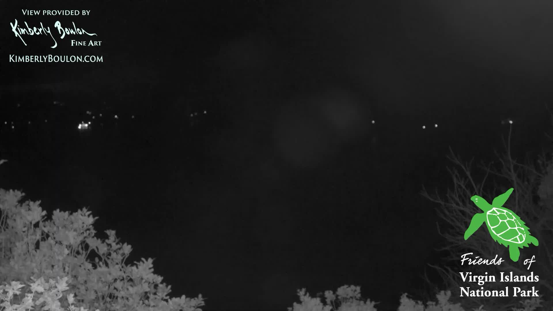 St. John, Cinnamon, Maho, and Francis Bays from Windswept Point Live Cam - Central, St. John, United States Virgin Islands, USA