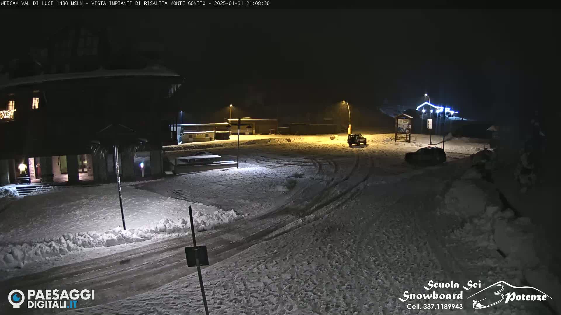  Abetone, Val di Luce Ski Lift Live Cam - Pistoia, Tuscany, Italy