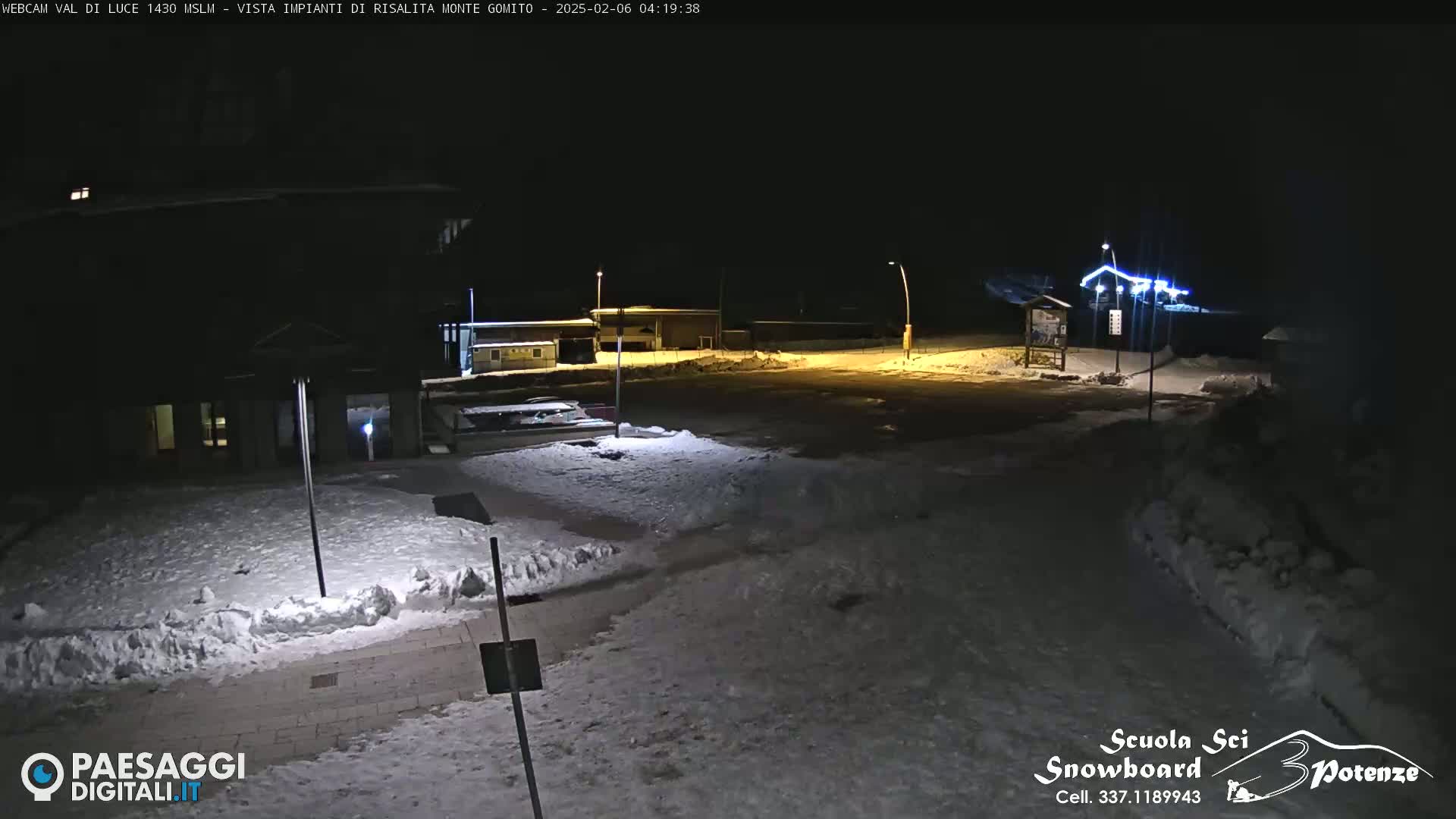  Abetone, Val di Luce Ski Lift Live Cam - Pistoia, Tuscany, Italy