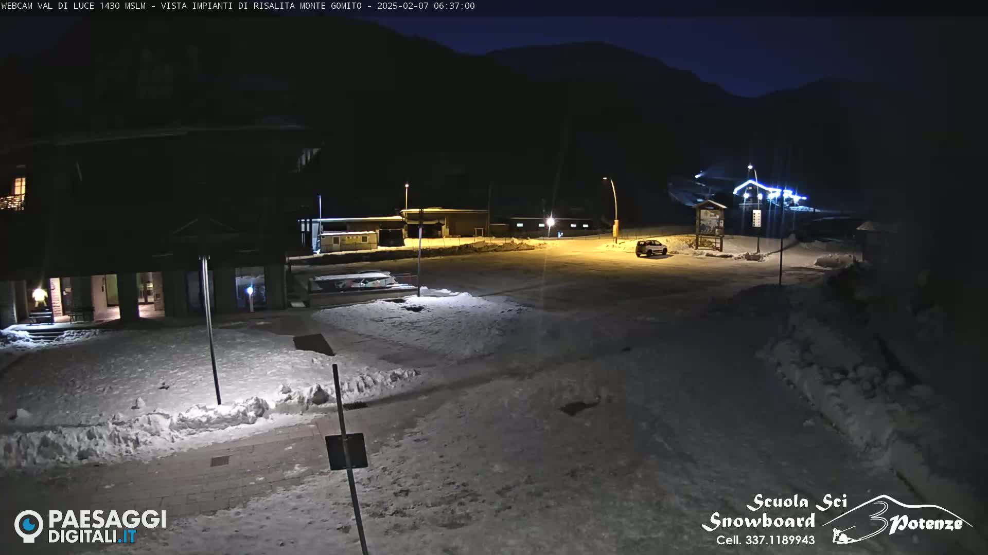  Abetone, Val di Luce Ski Lift Live Cam - Pistoia, Tuscany, Italy