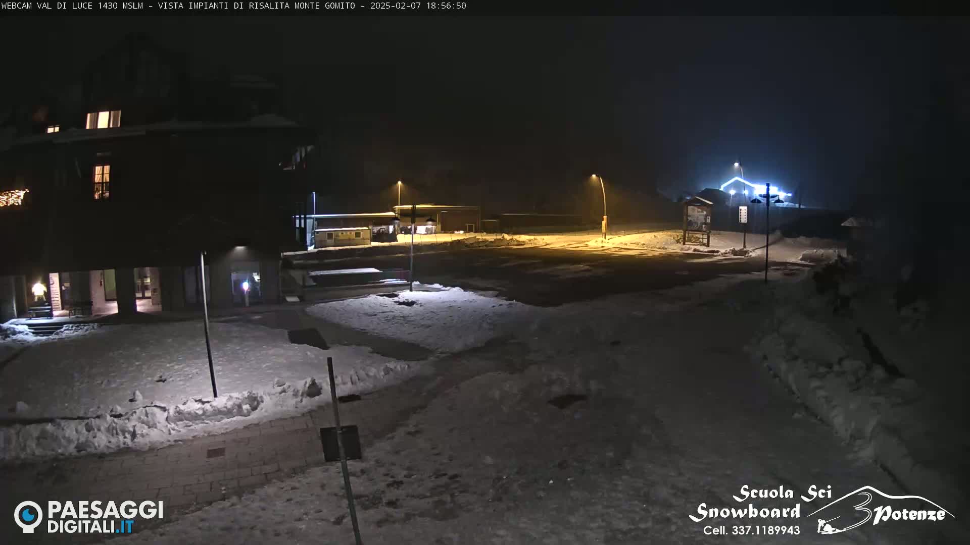  Abetone, Val di Luce Ski Lift Live Cam - Pistoia, Tuscany, Italy