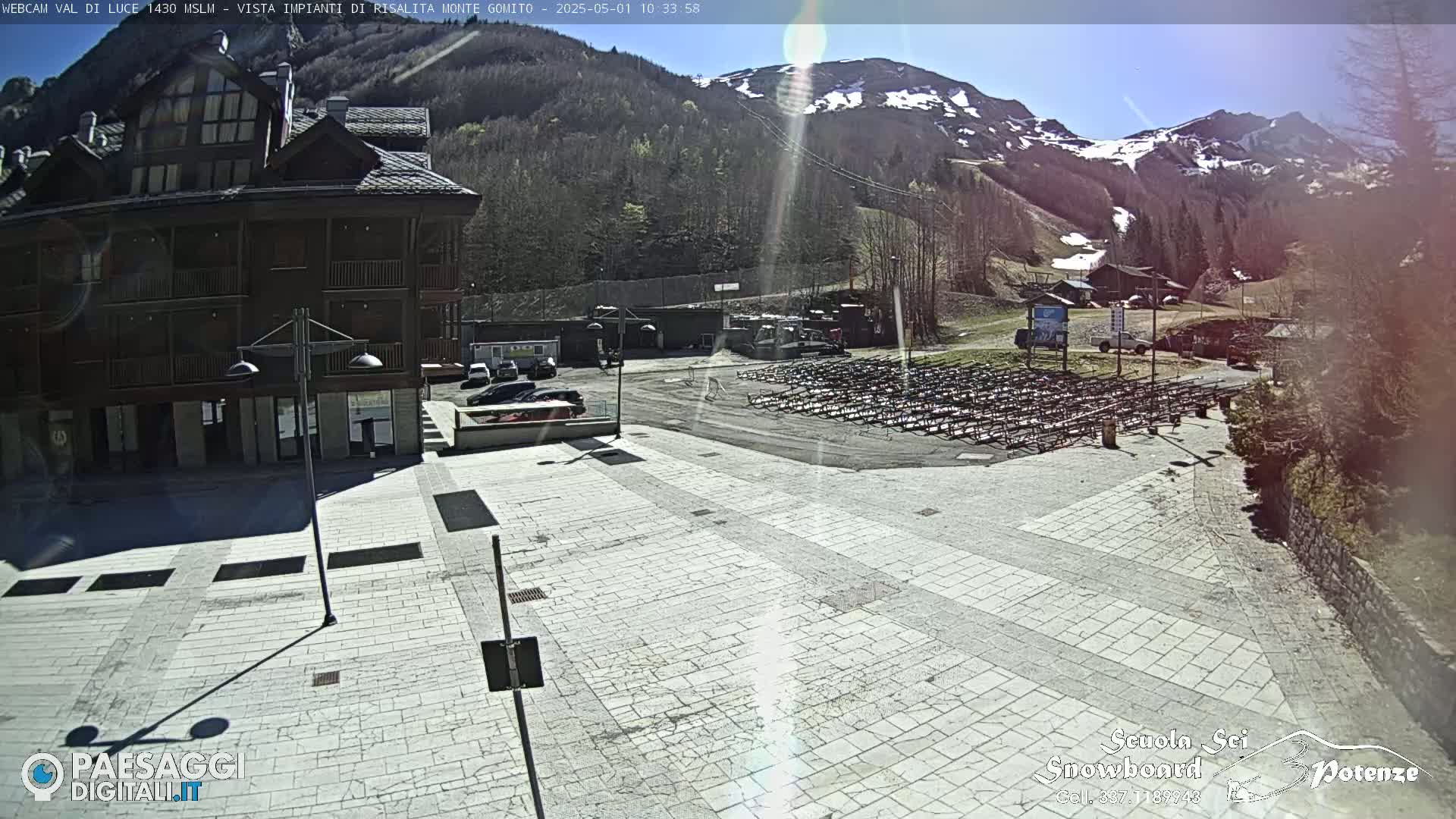  Abetone, Val di Luce Ski Lift Live Cam - Pistoia, Tuscany, Italy