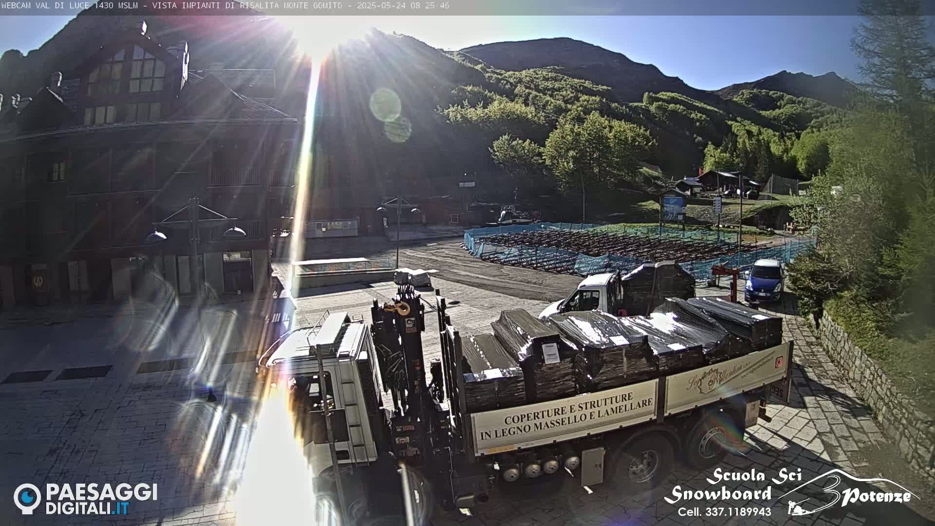  Abetone, Val di Luce Ski Lift Live Cam - Pistoia, Tuscany, Italy