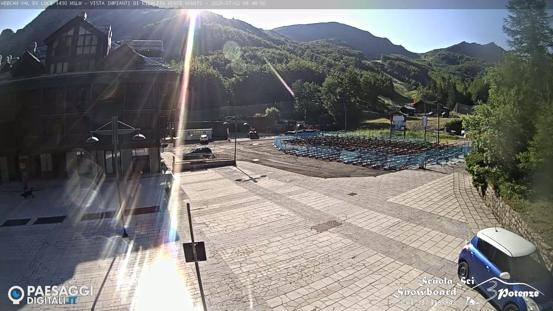  Abetone, Val di Luce Ski Lift Live Cam - Pistoia, Tuscany, Italy