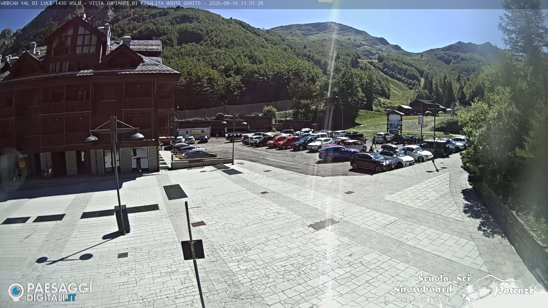  Abetone, Val di Luce Ski Lift Live Cam - Pistoia, Tuscany, Italy