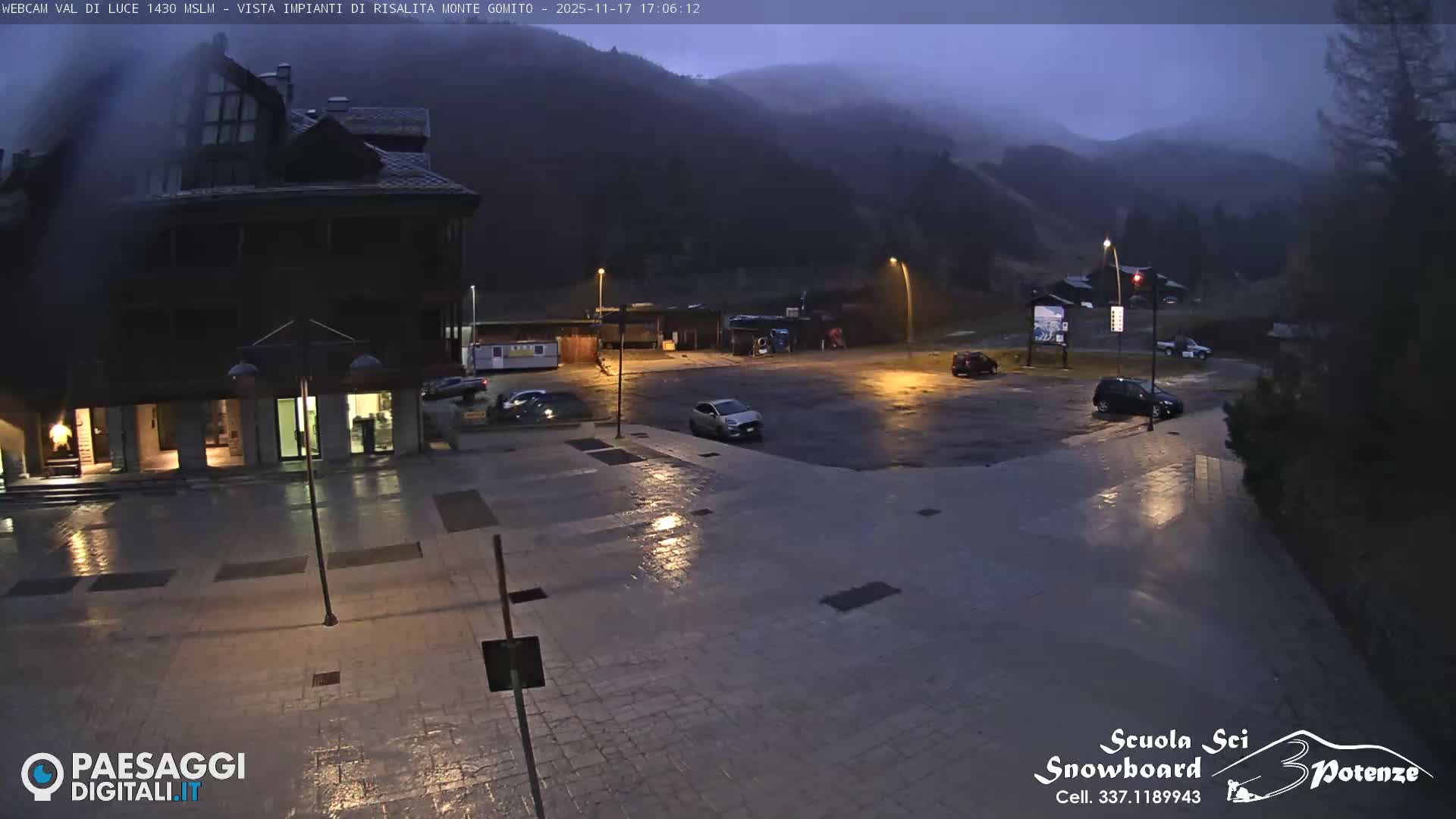  Abetone, Val di Luce Ski Lift Live Cam - Pistoia, Tuscany, Italy