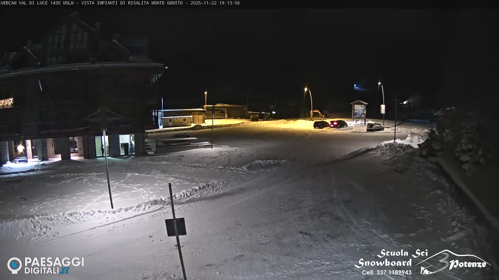  Abetone, Val di Luce Ski Lift Live Cam - Pistoia, Tuscany, Italy