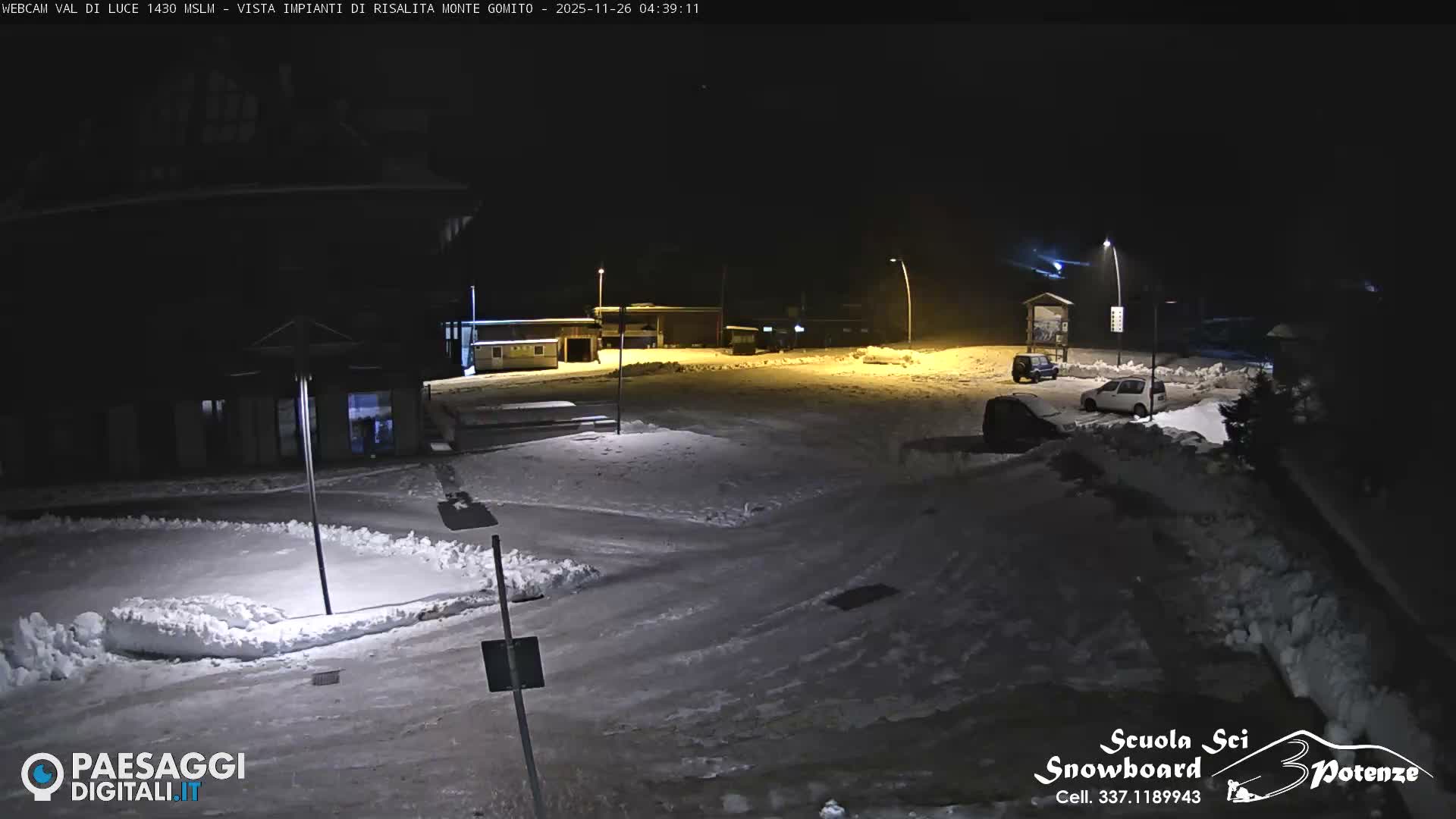  Abetone, Val di Luce Ski Lift Live Cam - Pistoia, Tuscany, Italy
