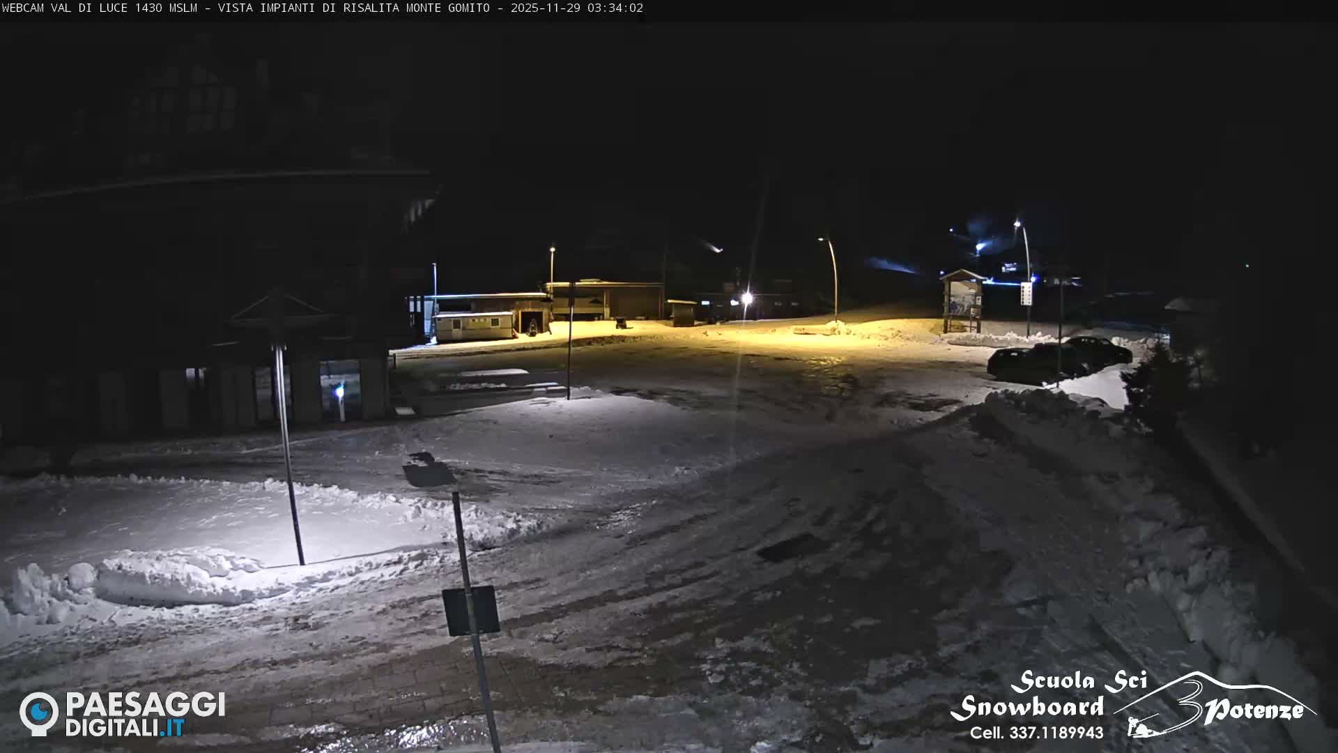  Abetone, Val di Luce Ski Lift Live Cam - Pistoia, Tuscany, Italy