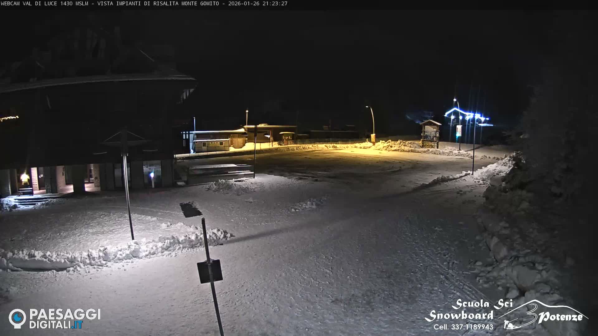  Abetone, Val di Luce Ski Lift Live Cam - Pistoia, Tuscany, Italy