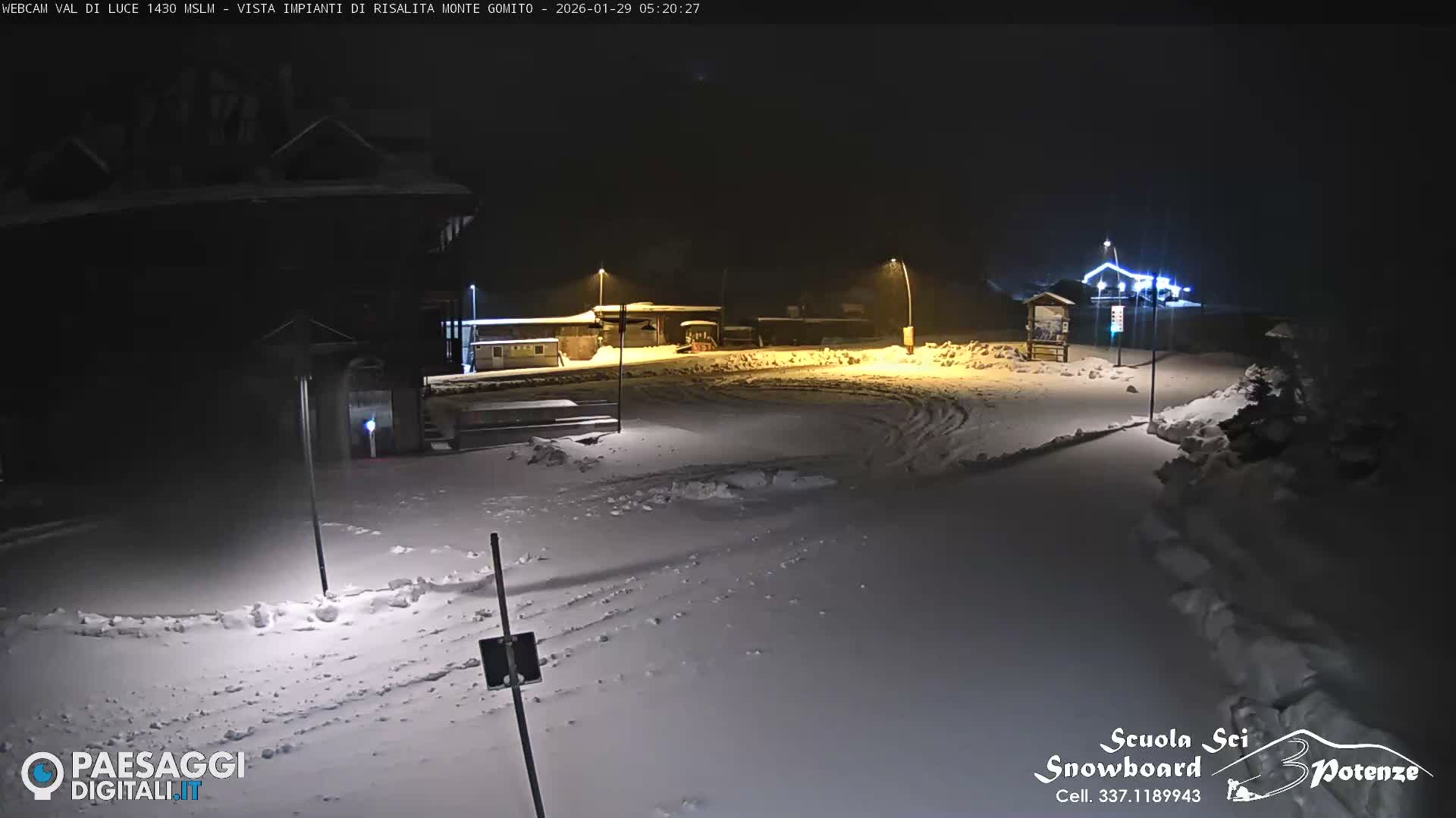  Abetone, Val di Luce Ski Lift Live Cam - Pistoia, Tuscany, Italy