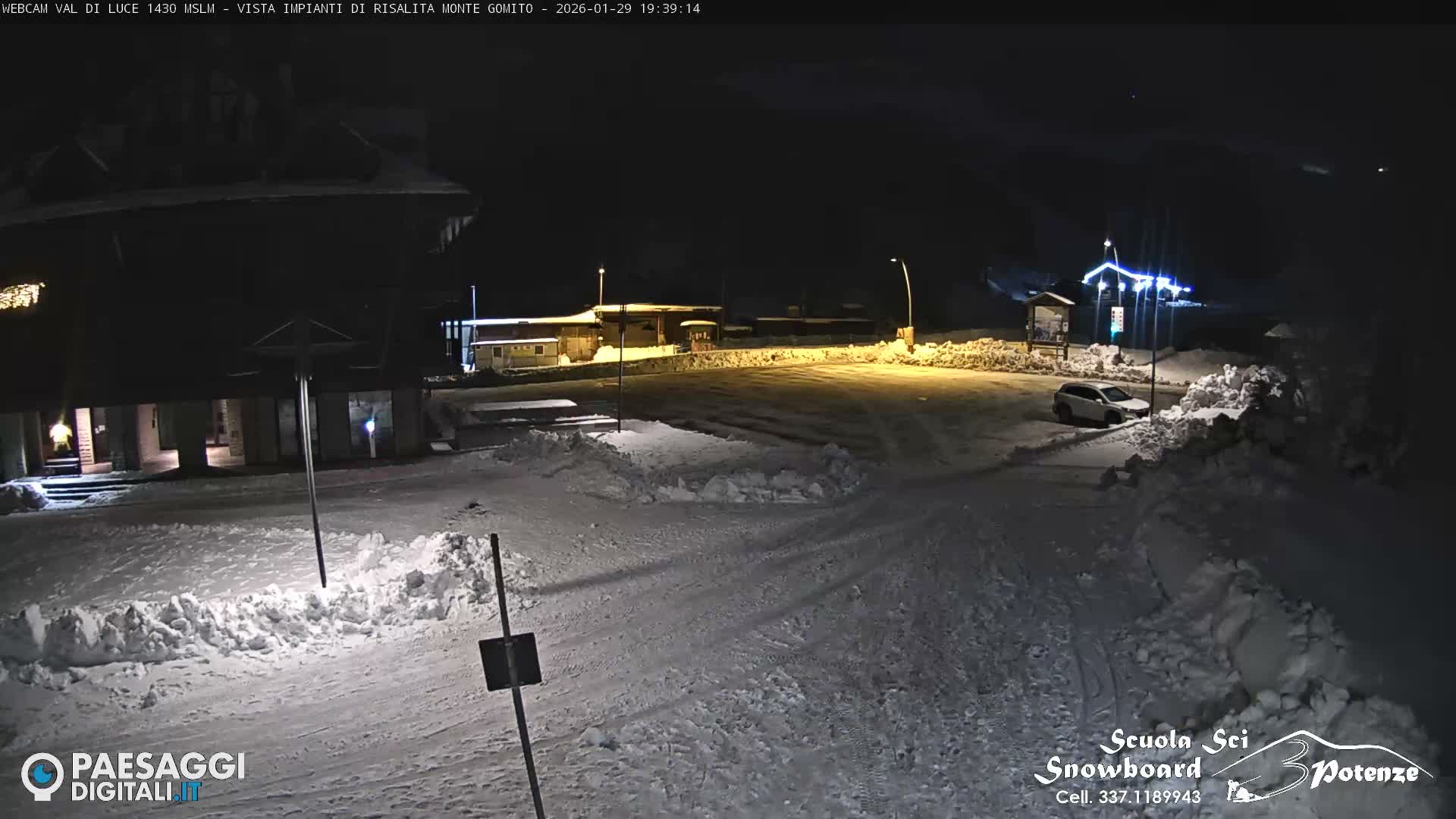  Abetone, Val di Luce Ski Lift Live Cam - Pistoia, Tuscany, Italy