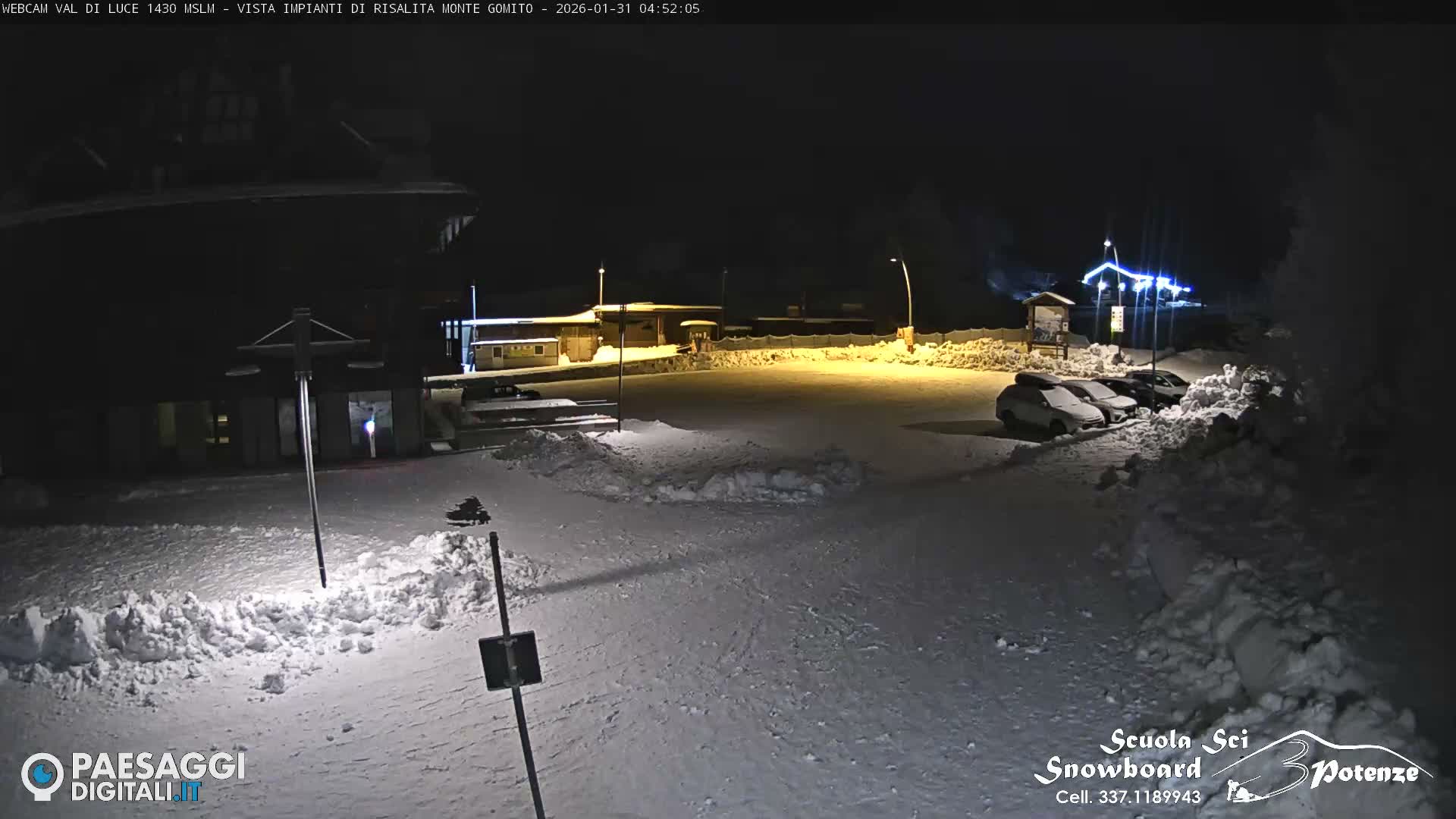  Abetone, Val di Luce Ski Lift Live Cam - Pistoia, Tuscany, Italy