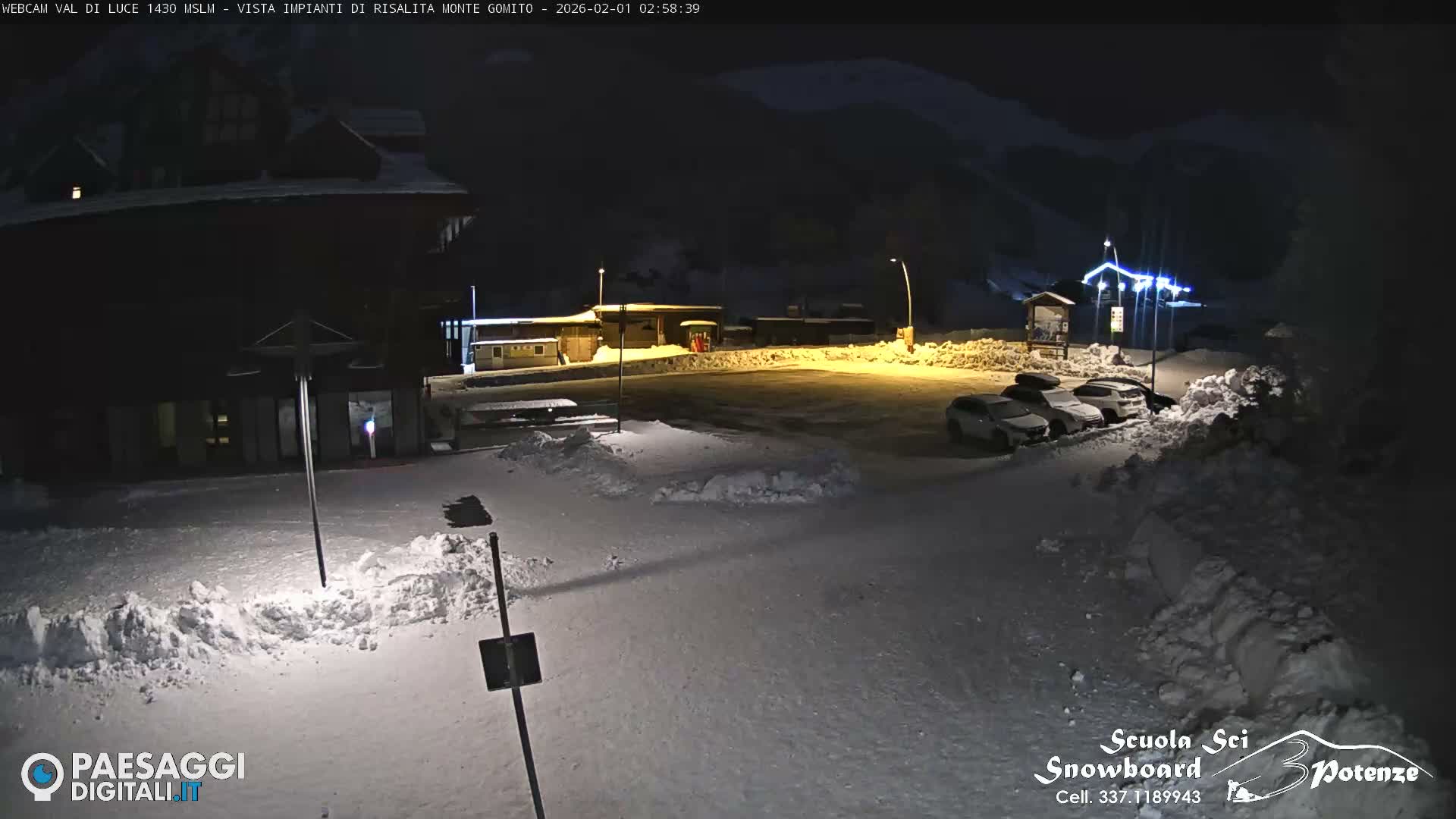  Abetone, Val di Luce Ski Lift Live Cam - Pistoia, Tuscany, Italy