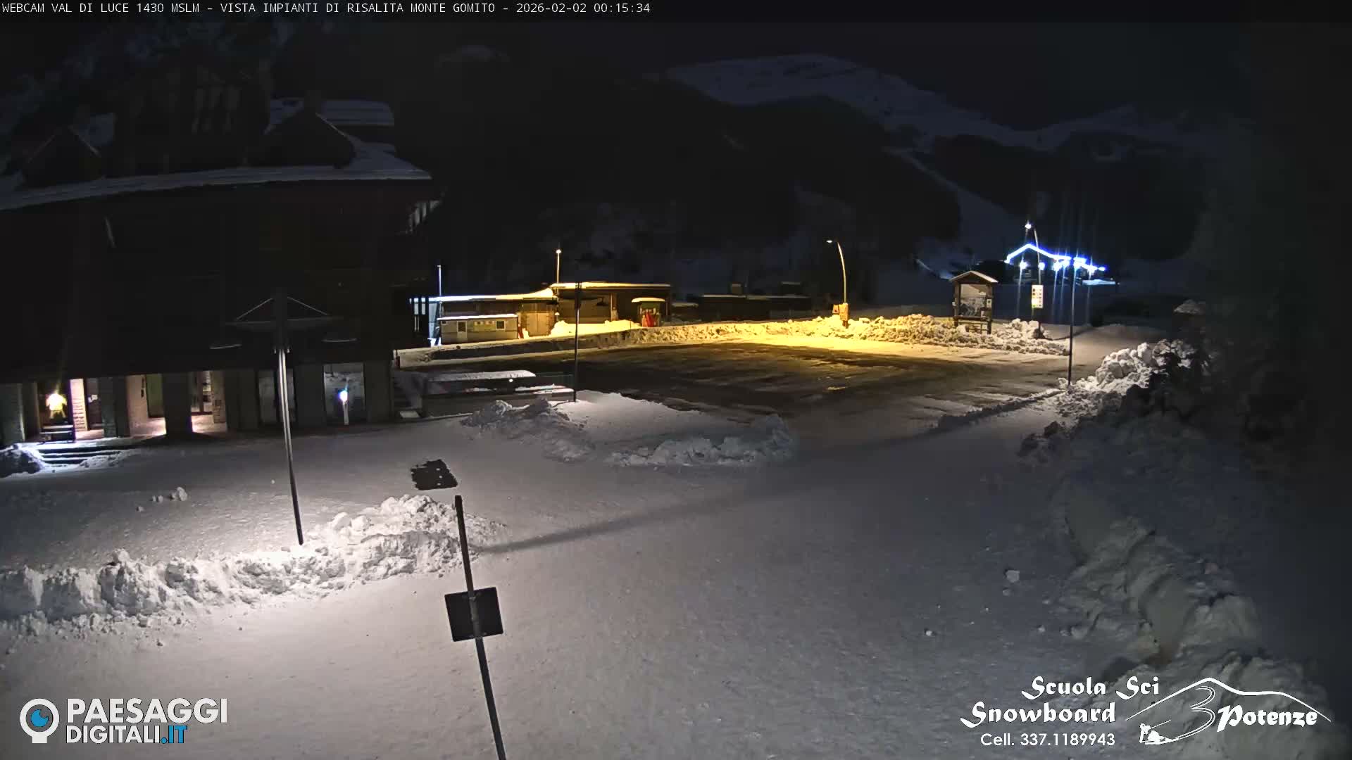  Abetone, Val di Luce Ski Lift Live Cam - Pistoia, Tuscany, Italy