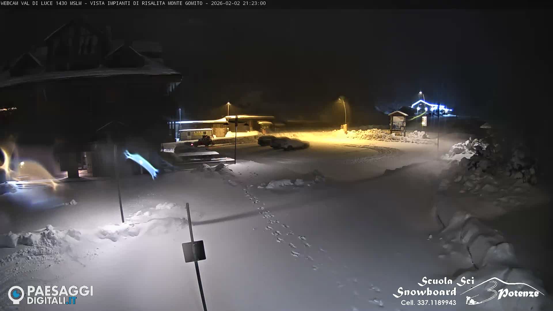 Abetone, Val di Luce Ski Lift Live Cam - Pistoia, Tuscany, Italy