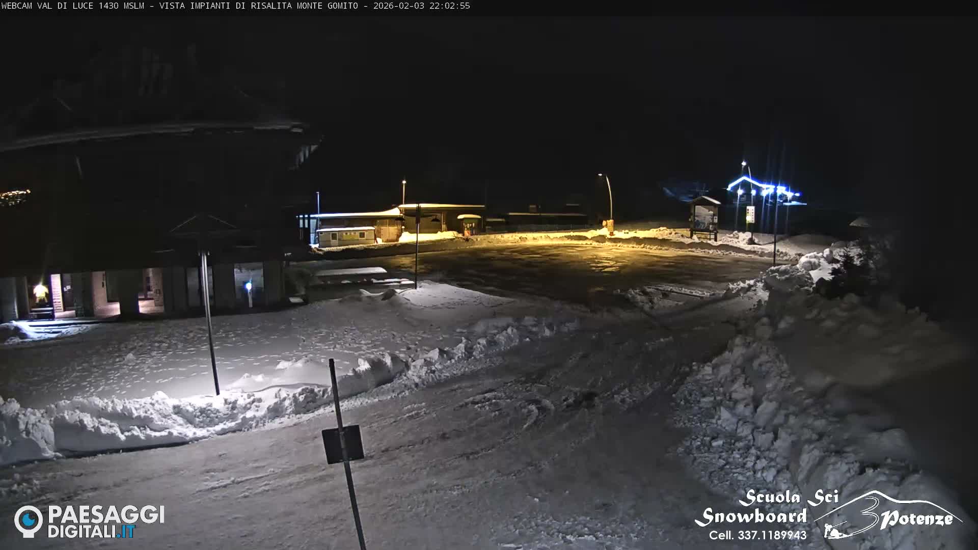  Abetone, Val di Luce Ski Lift Live Cam - Pistoia, Tuscany, Italy