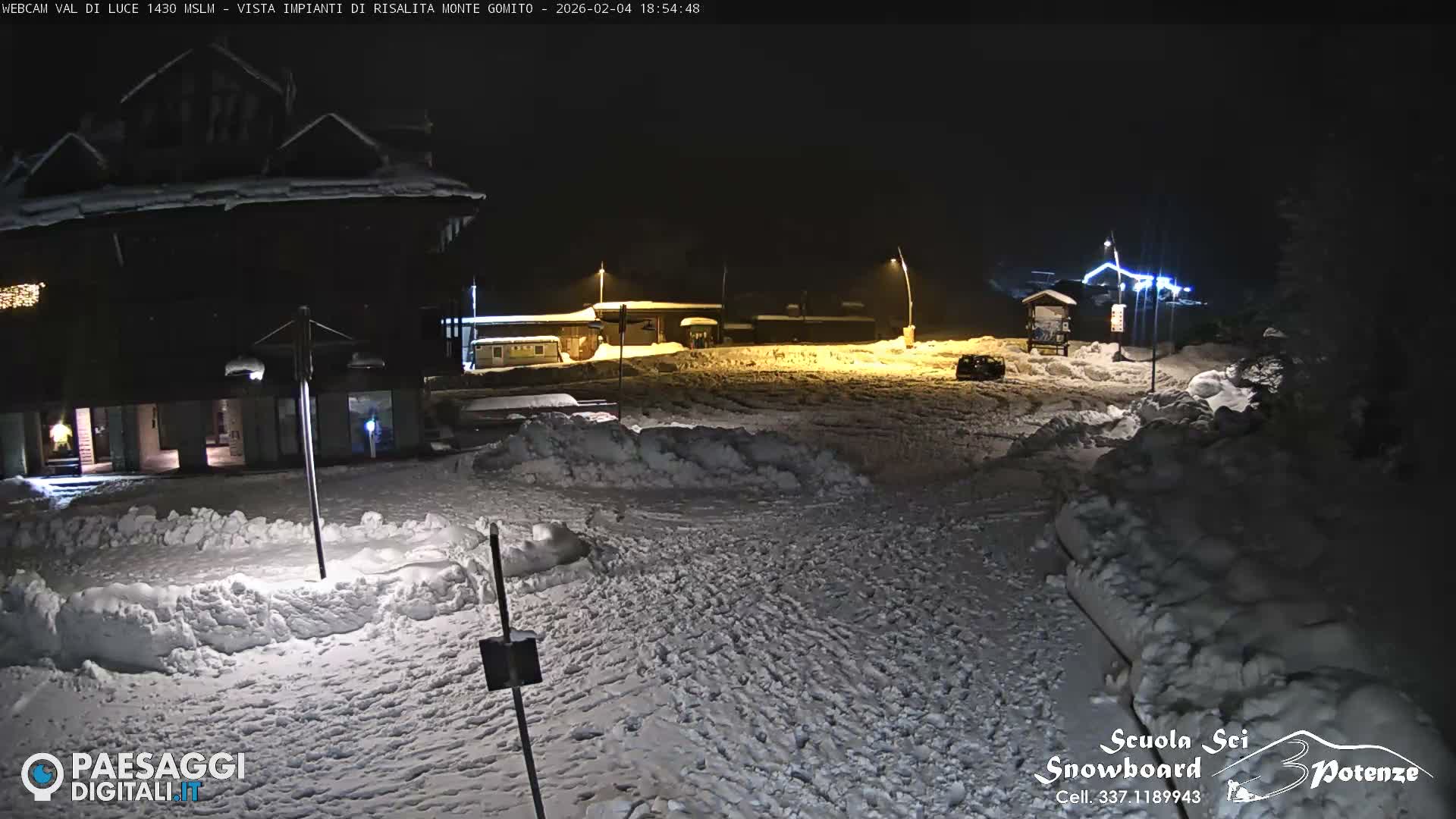  Abetone, Val di Luce Ski Lift Live Cam - Pistoia, Tuscany, Italy