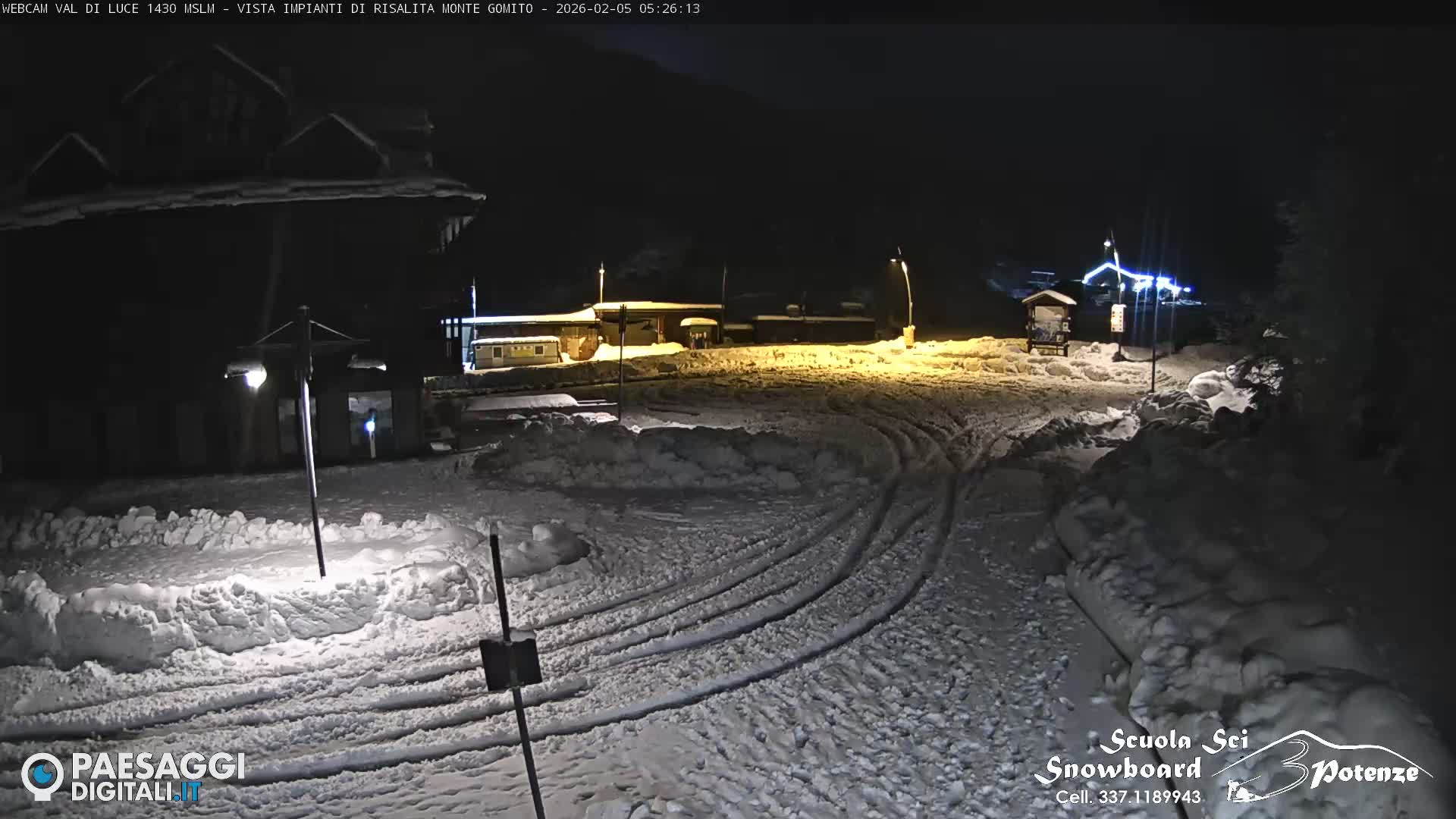  Abetone, Val di Luce Ski Lift Live Cam - Pistoia, Tuscany, Italy