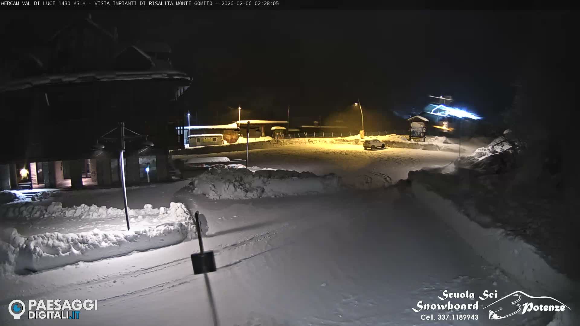  Abetone, Val di Luce Ski Lift Live Cam - Pistoia, Tuscany, Italy