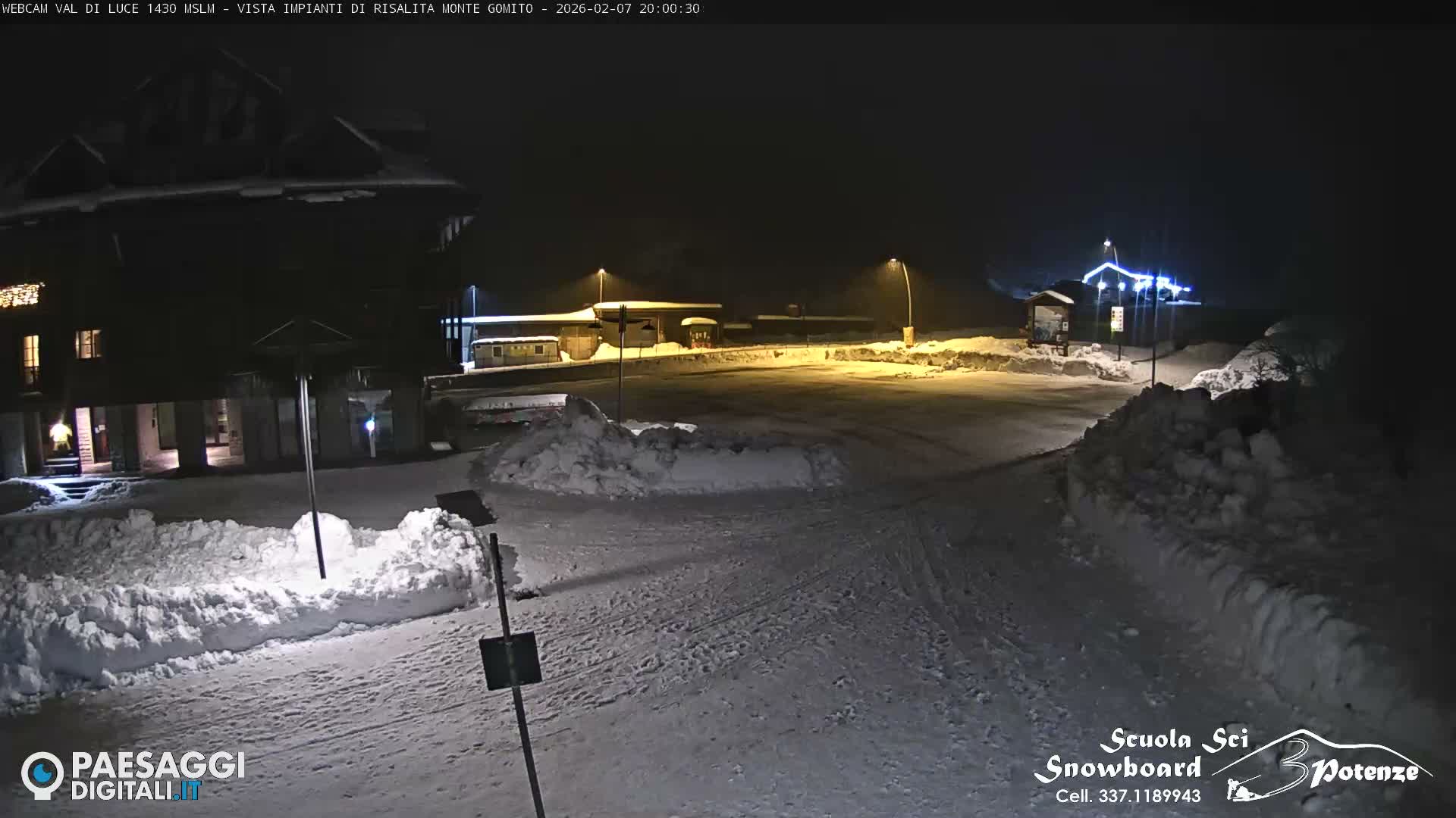  Abetone, Val di Luce Ski Lift Live Cam - Pistoia, Tuscany, Italy