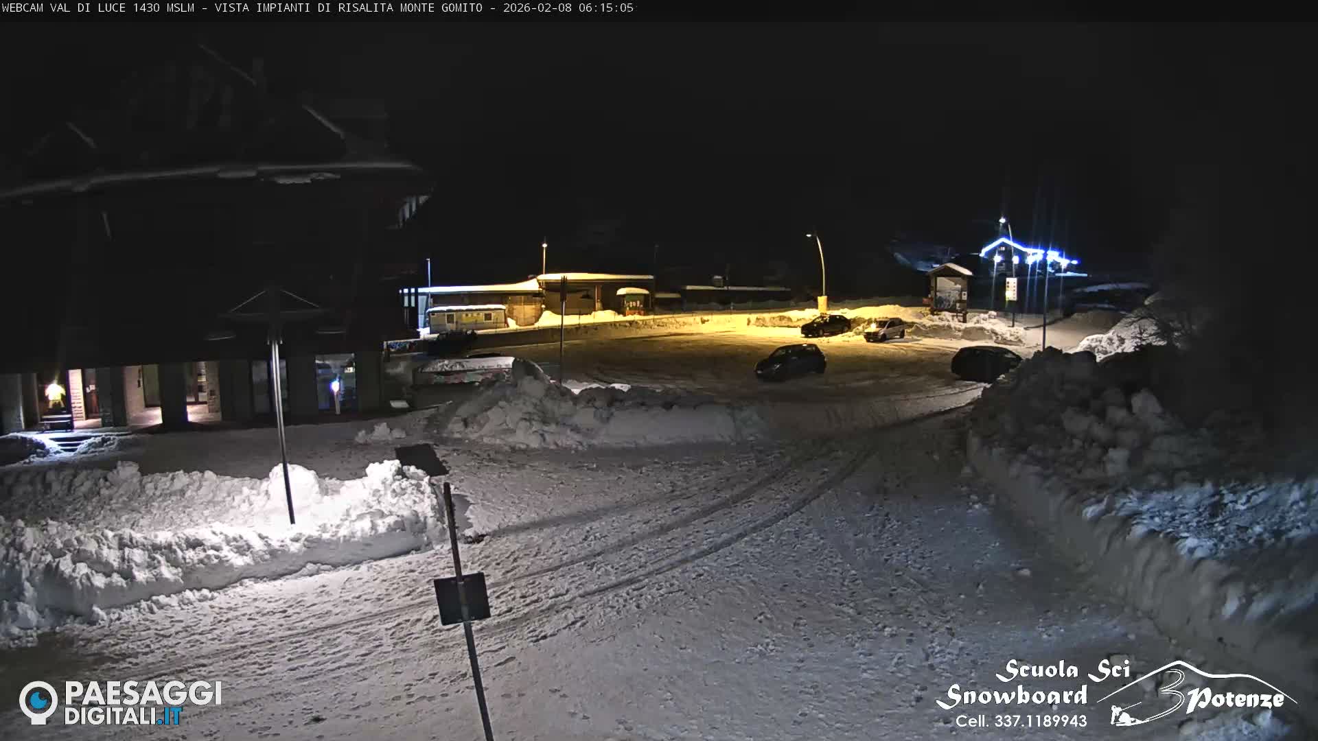  Abetone, Val di Luce Ski Lift Live Cam - Pistoia, Tuscany, Italy
