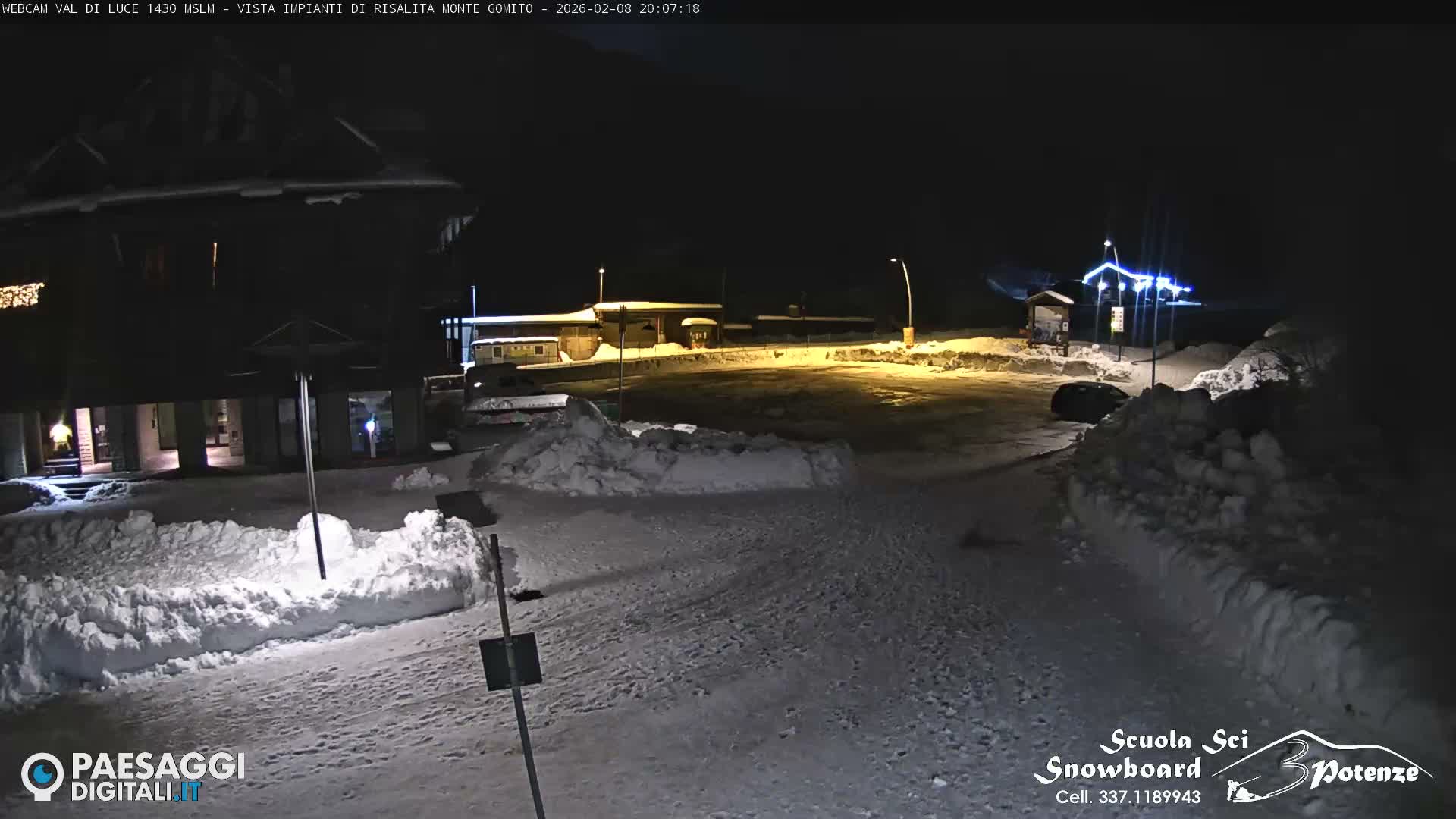  Abetone, Val di Luce Ski Lift Live Cam - Pistoia, Tuscany, Italy