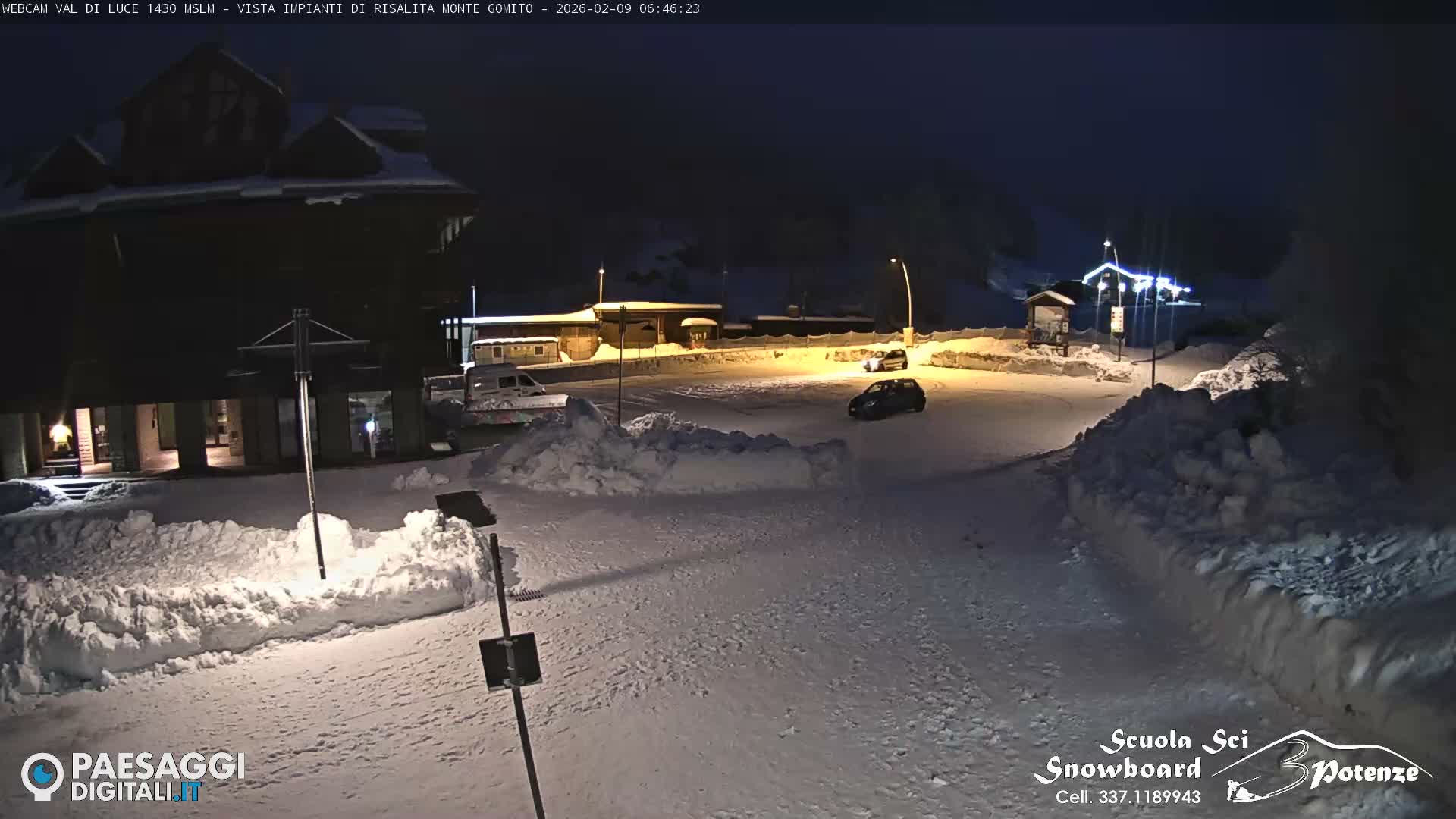  Abetone, Val di Luce Ski Lift Live Cam - Pistoia, Tuscany, Italy