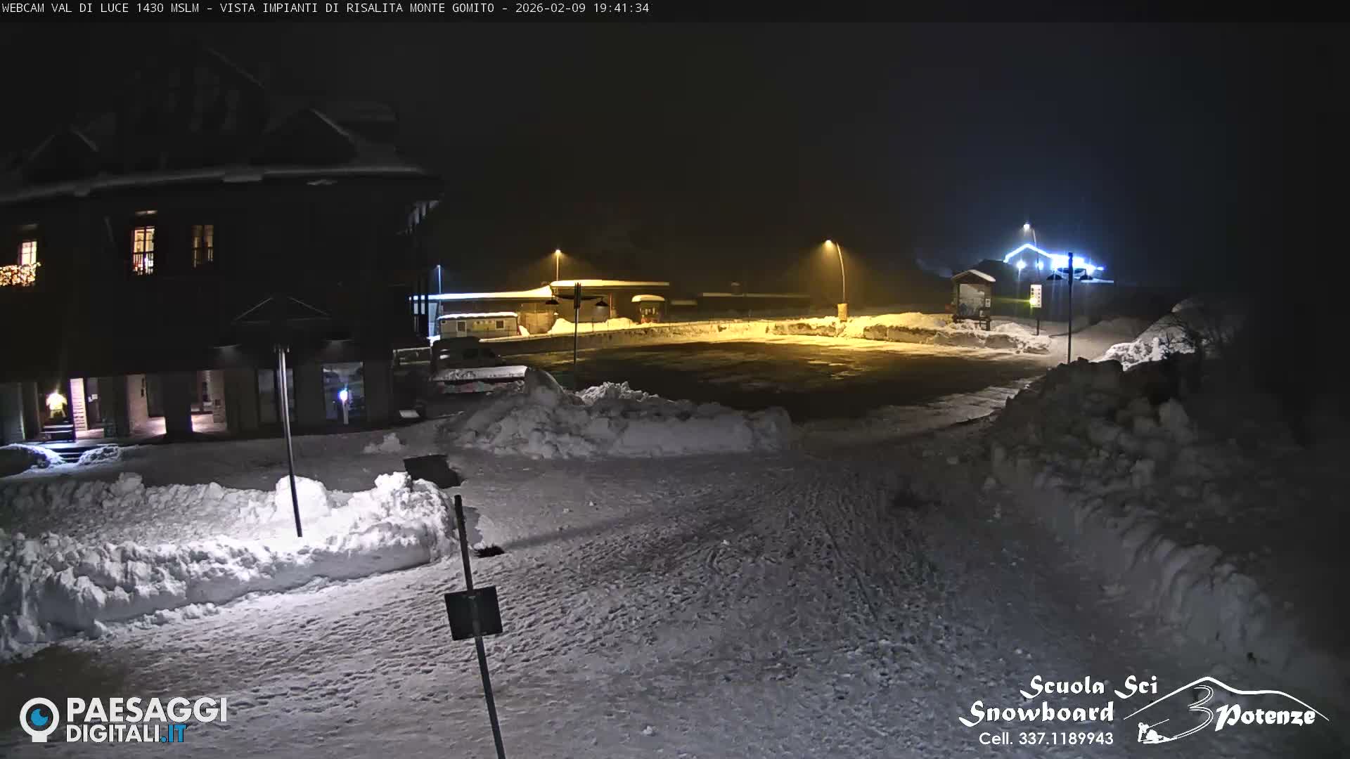  Abetone, Val di Luce Ski Lift Live Cam - Pistoia, Tuscany, Italy
