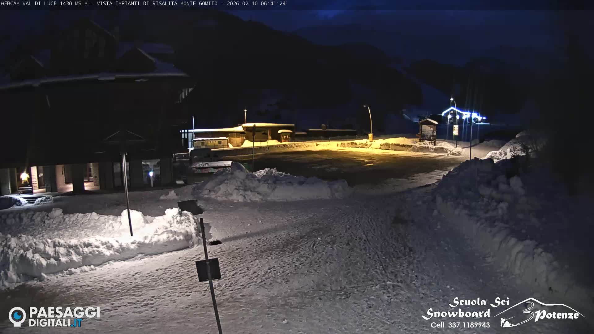  Abetone, Val di Luce Ski Lift Live Cam - Pistoia, Tuscany, Italy