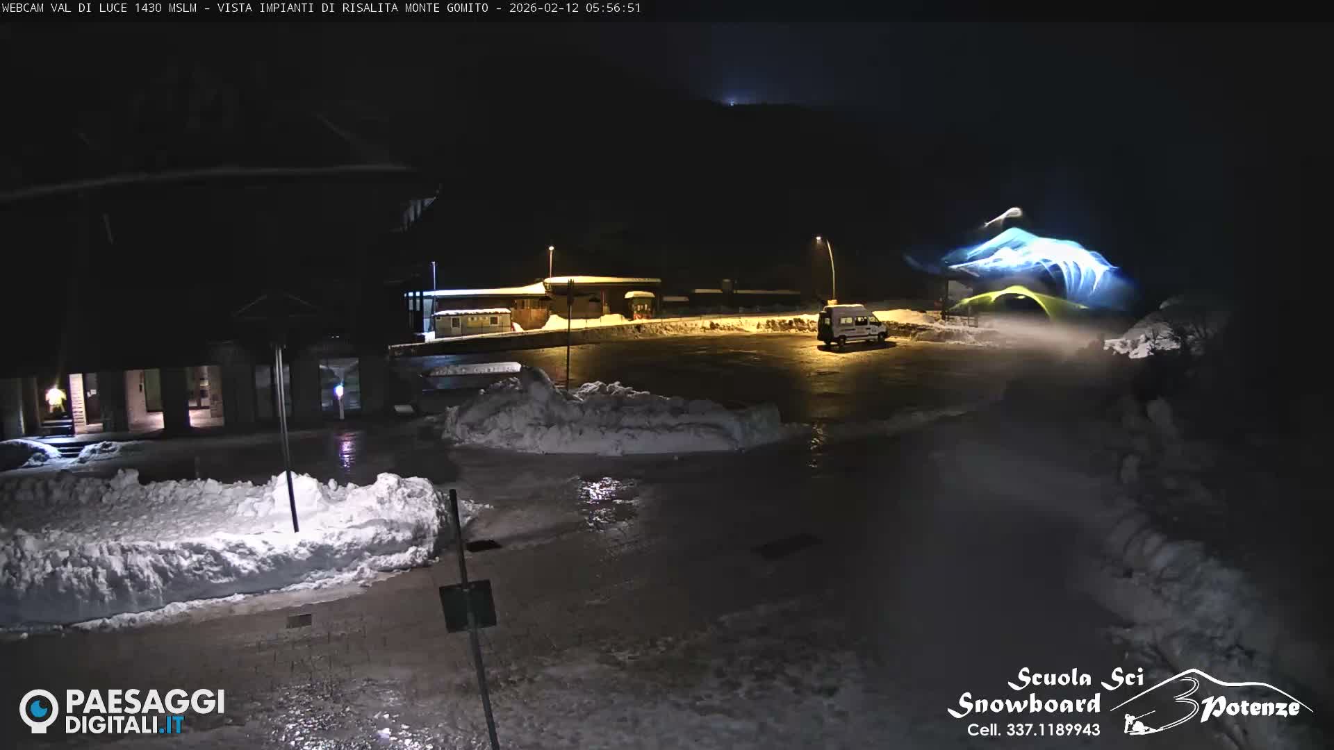  Abetone, Val di Luce Ski Lift Live Cam - Pistoia, Tuscany, Italy