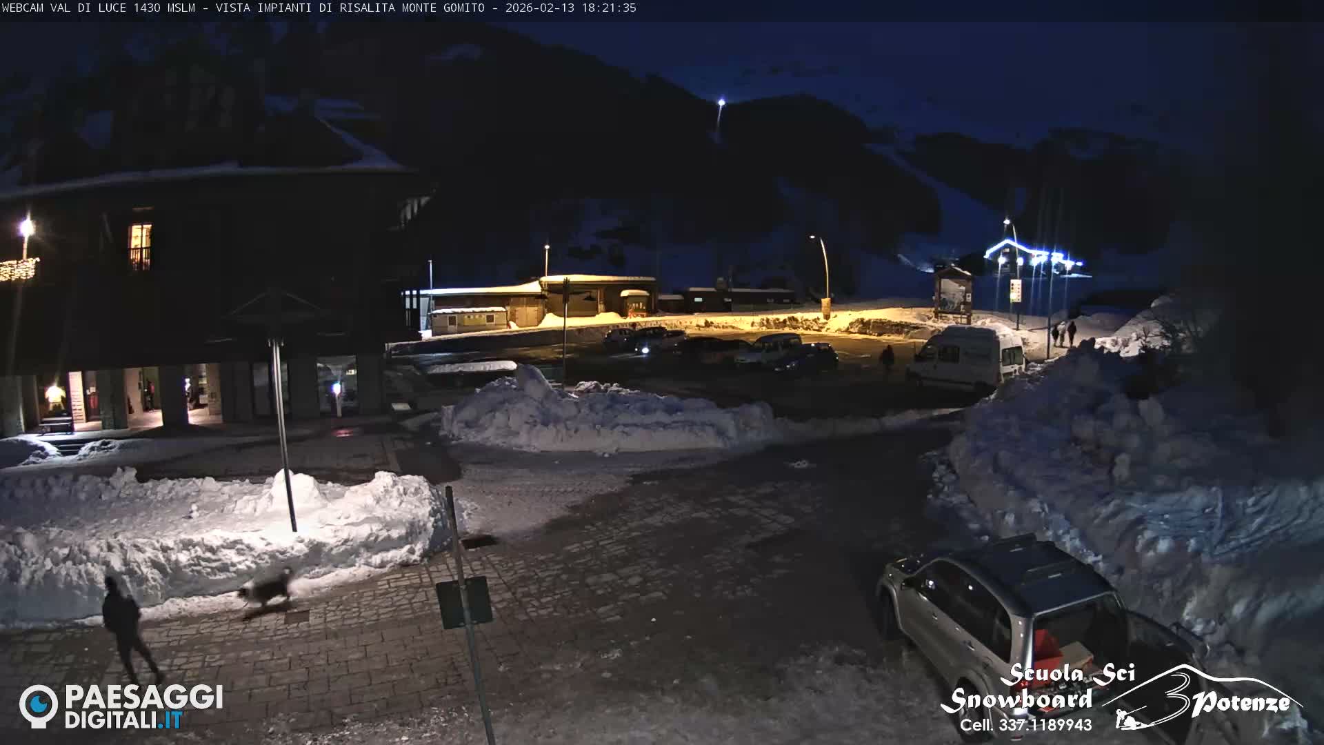  Abetone, Val di Luce Ski Lift Live Cam - Pistoia, Tuscany, Italy