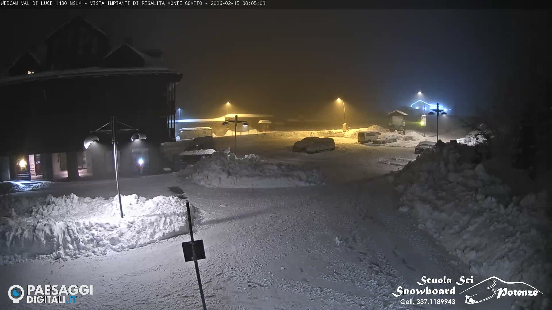  Abetone, Val di Luce Ski Lift Live Cam - Pistoia, Tuscany, Italy