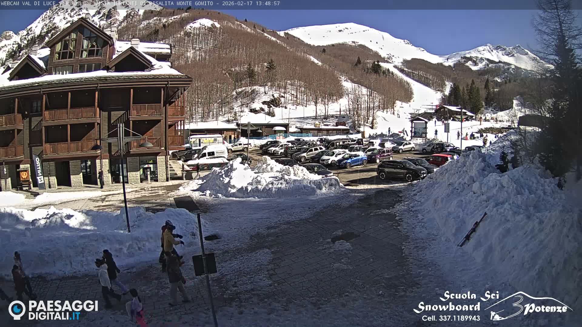  Abetone, Val di Luce Ski Lift Live Cam - Pistoia, Tuscany, Italy