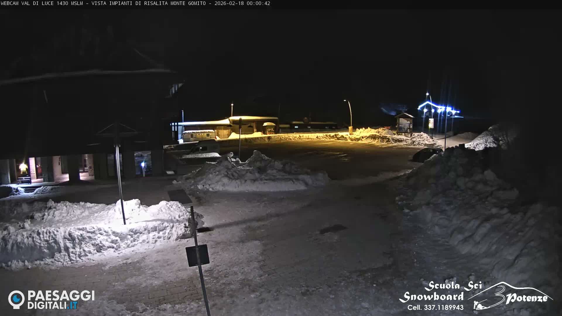  Abetone, Val di Luce Ski Lift Live Cam - Pistoia, Tuscany, Italy