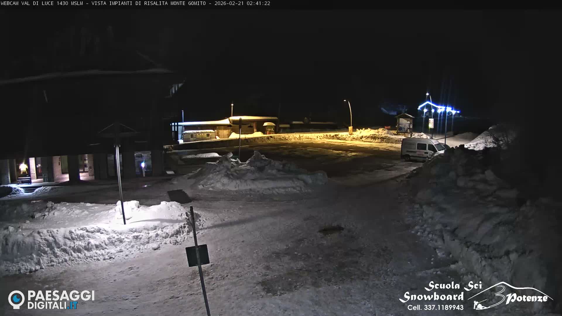  Abetone, Val di Luce Ski Lift Live Cam - Pistoia, Tuscany, Italy