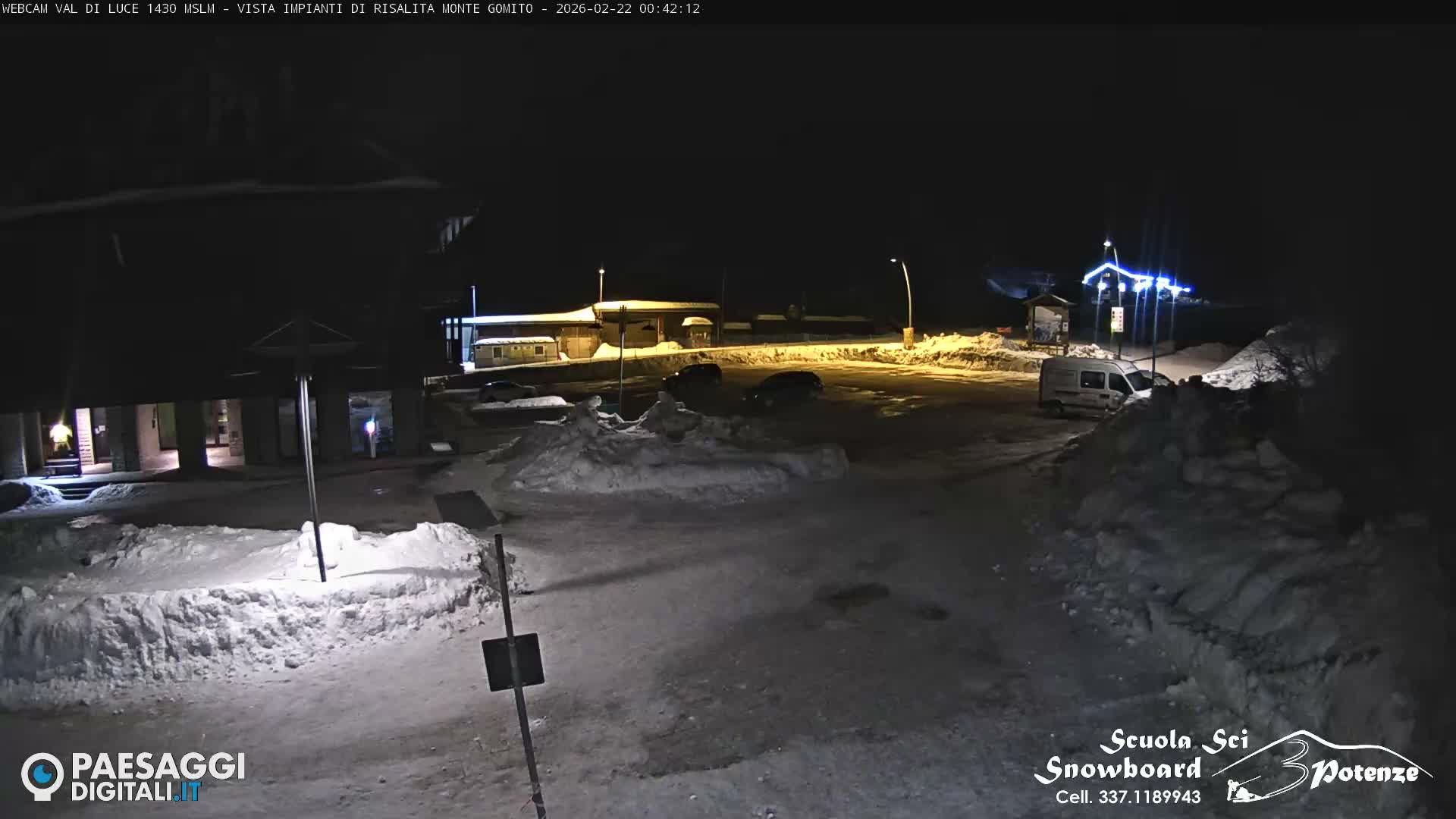  Abetone, Val di Luce Ski Lift Live Cam - Pistoia, Tuscany, Italy